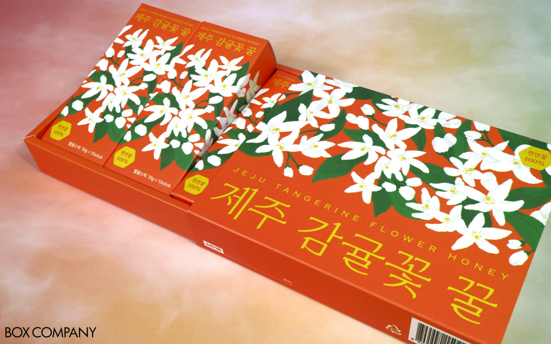 그린비즈 제주 꿀스틱 패키지