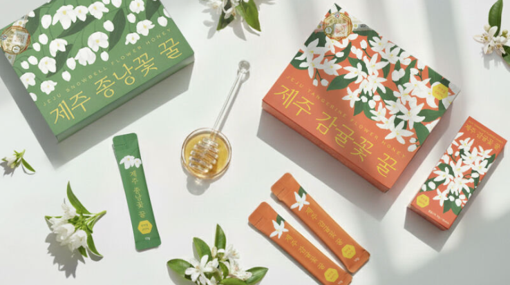 제주 꿀스틱 슬리브 박스