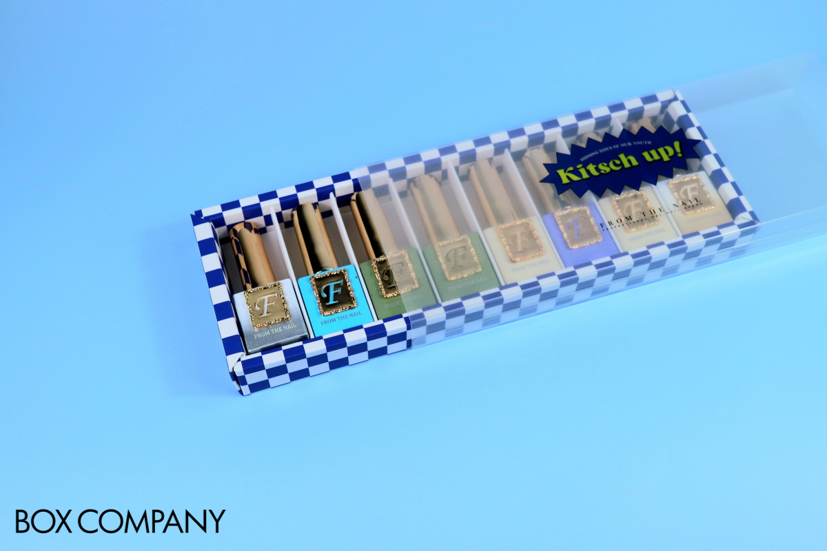 프롬더네일 젤네일패키지 PET 슬리브박스