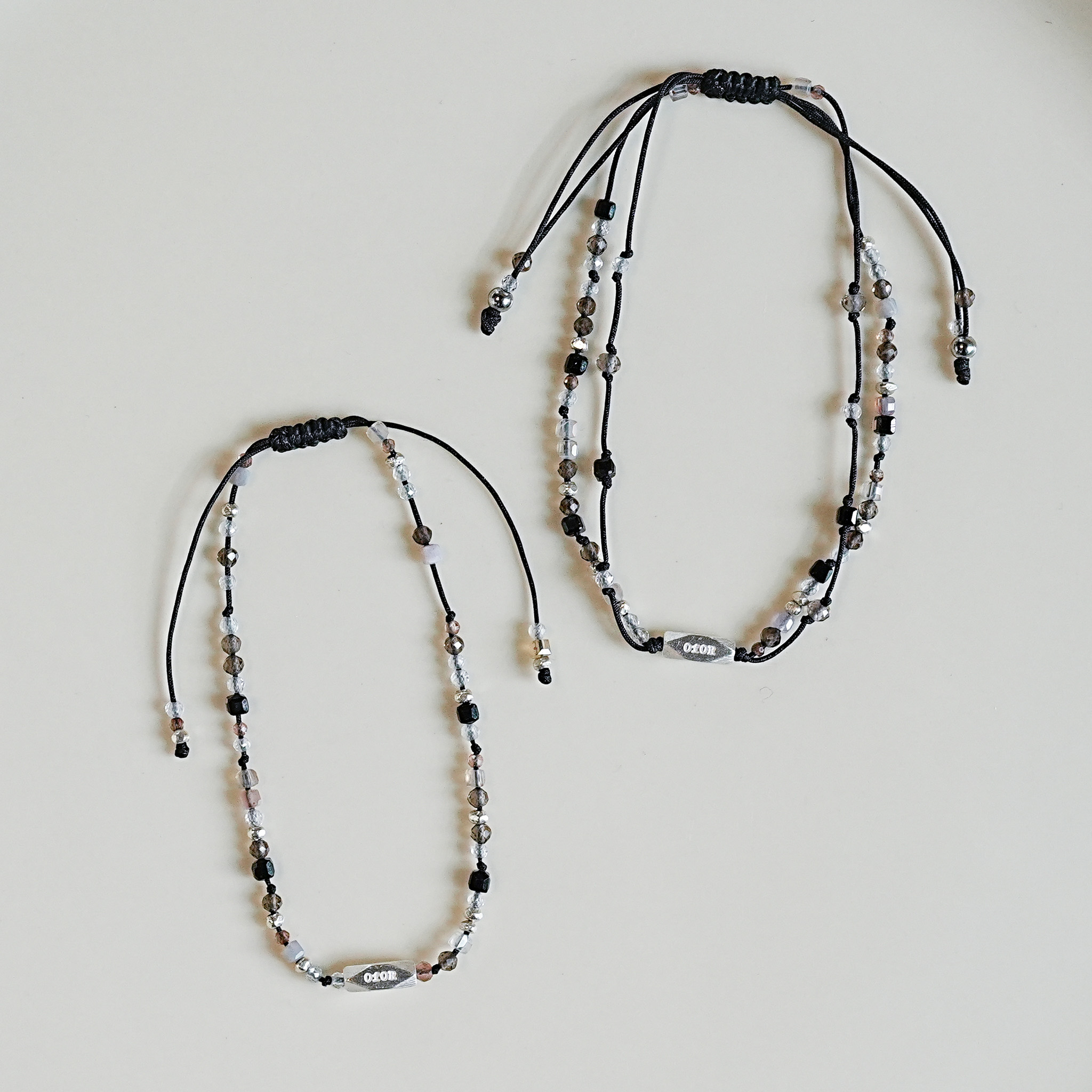 11月) 긍정의 힘, couple line bracelets