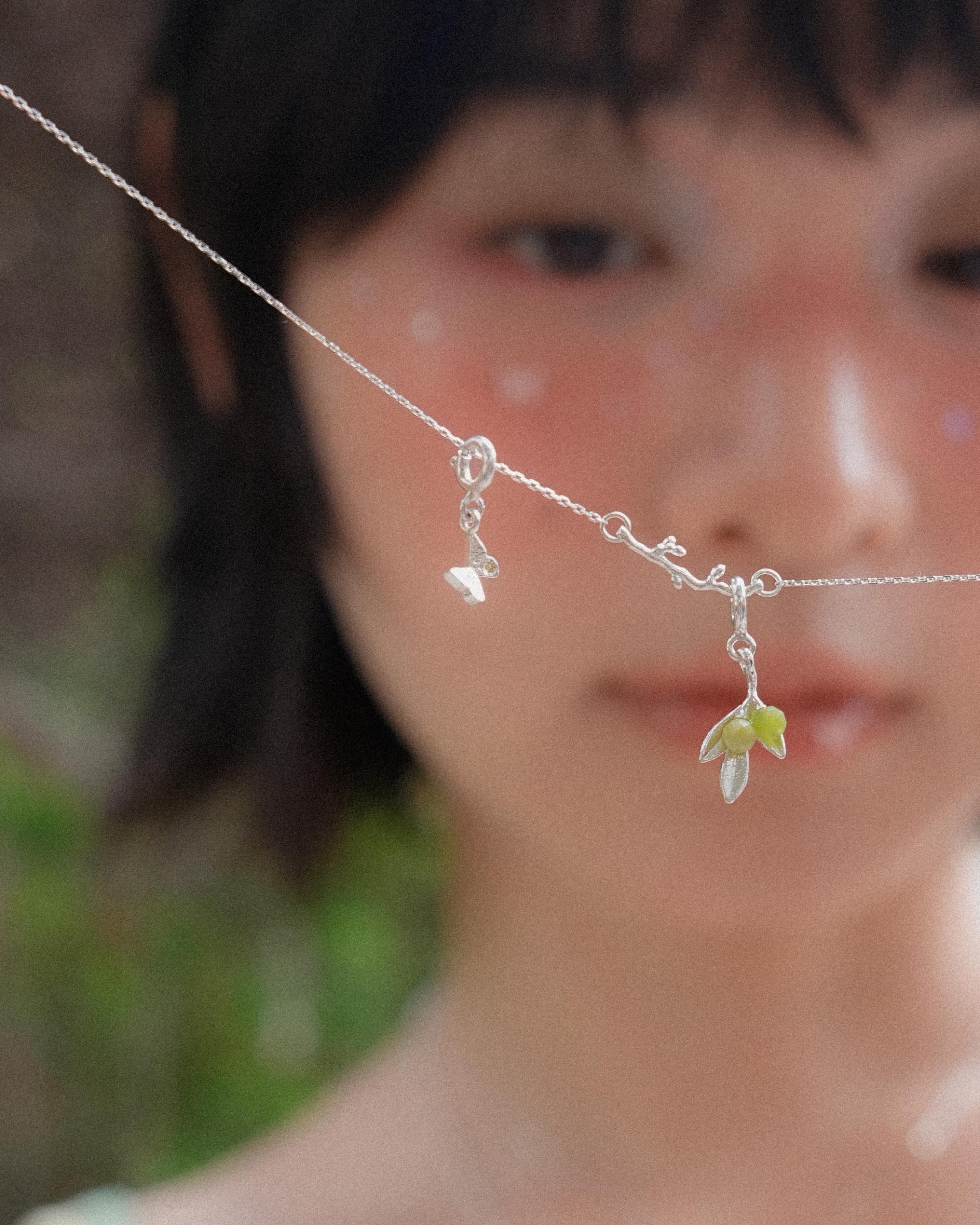 나의 정원, silver necklace (S)