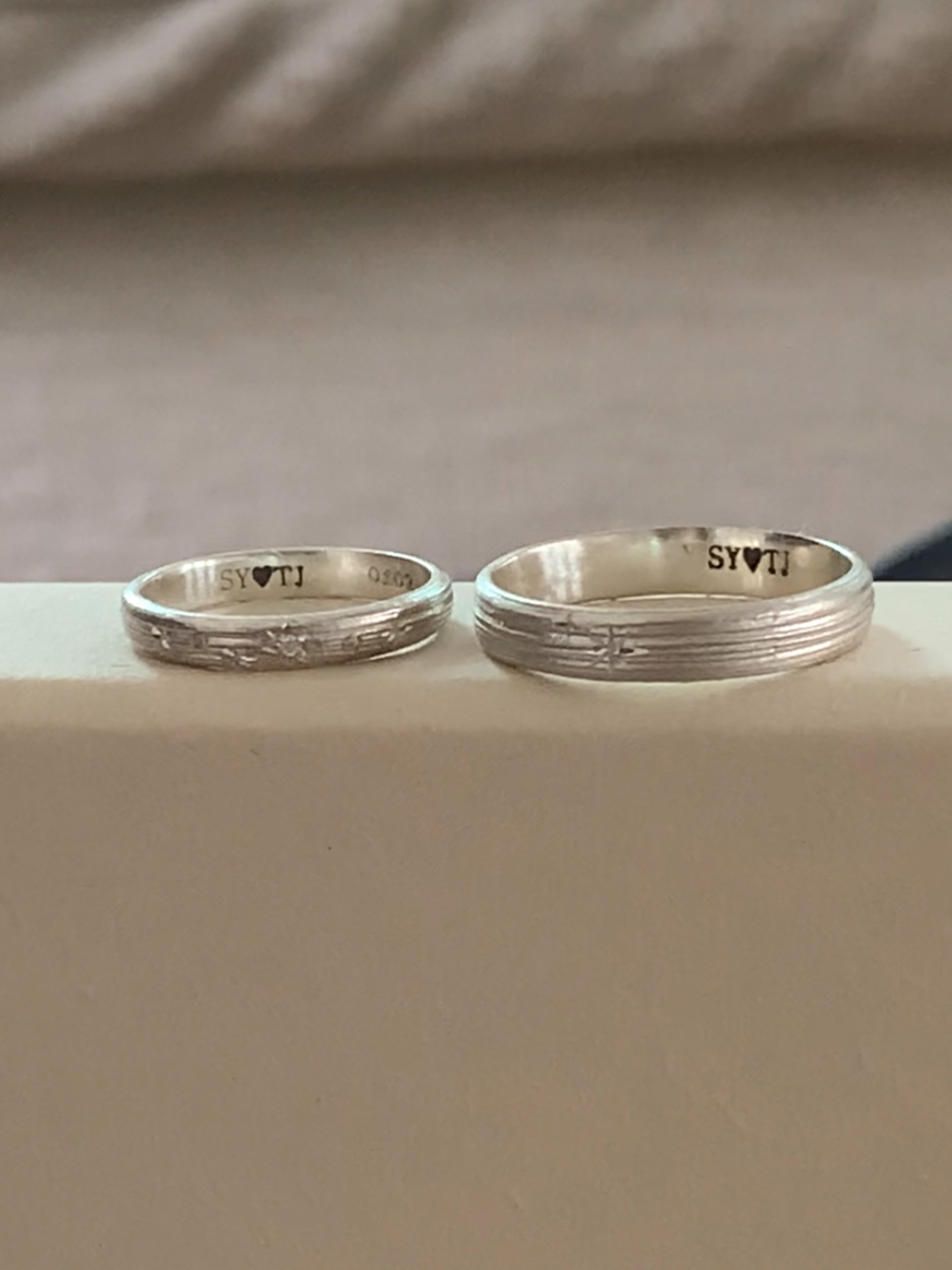 은하수, love rings (set)