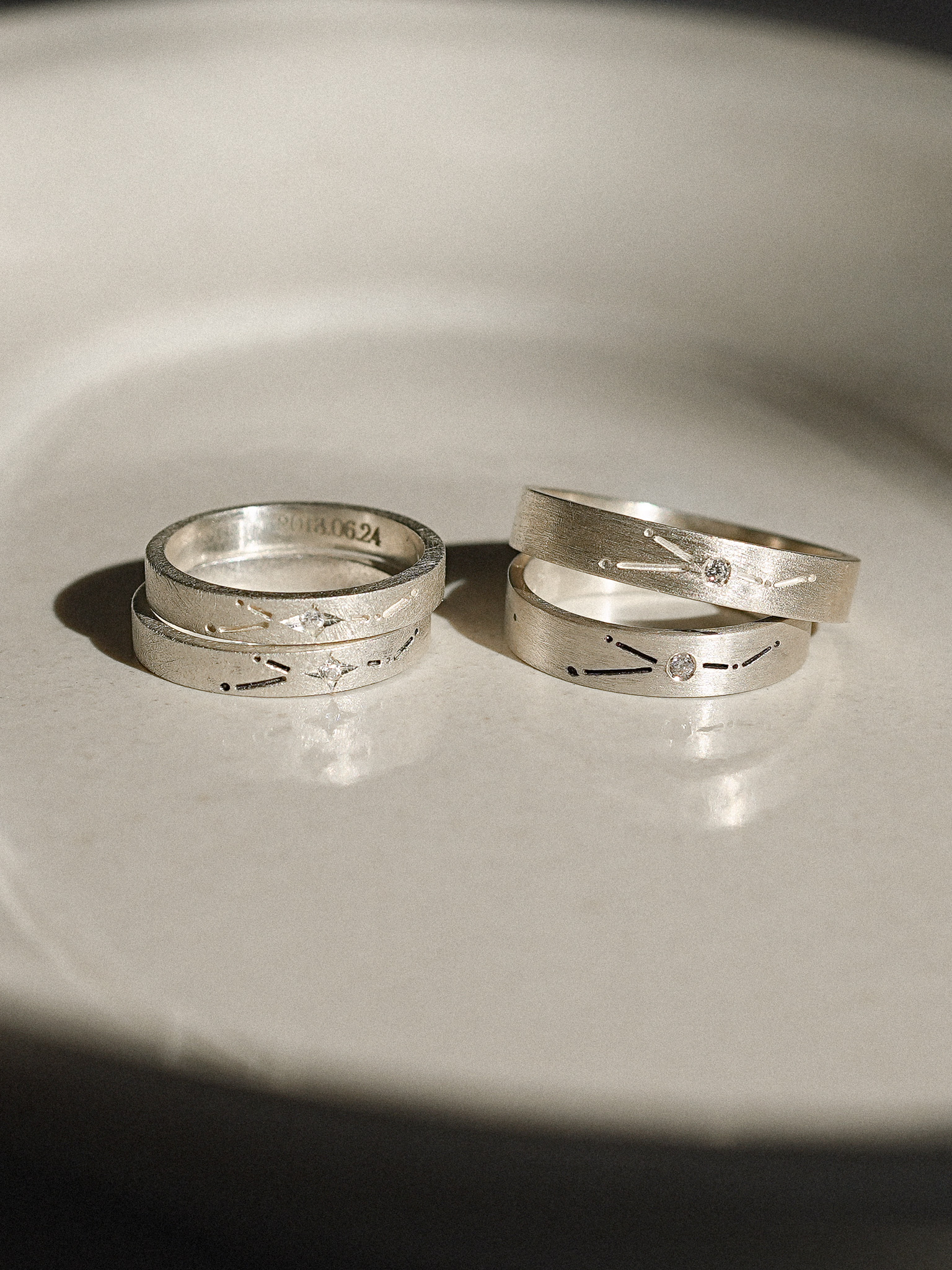 우리자리, love rings (set)
