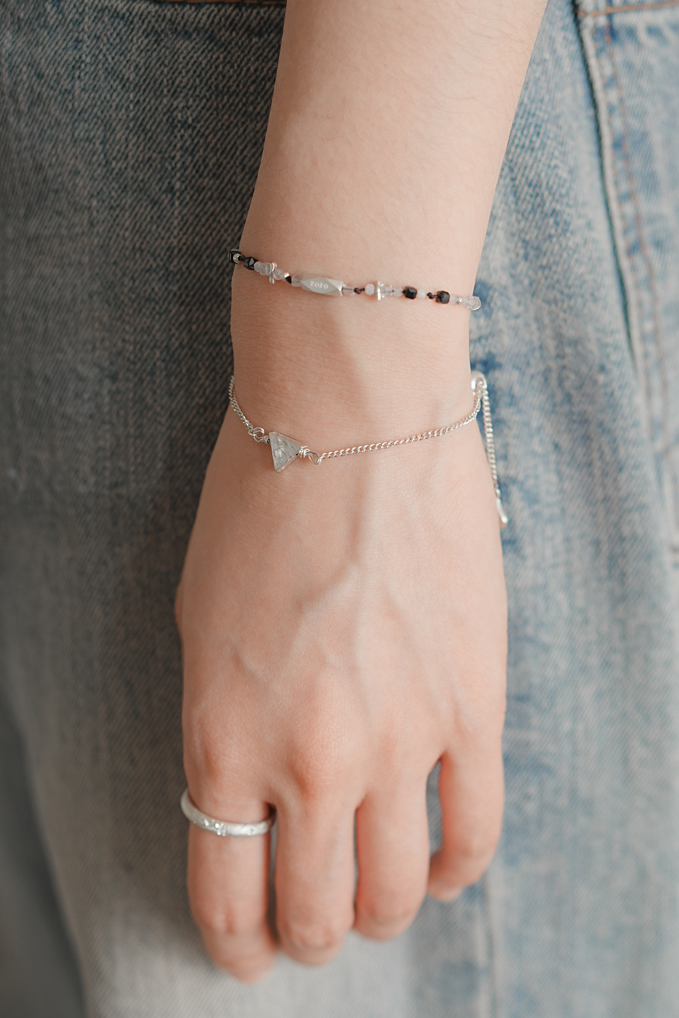 세발자전거, silver bracelet