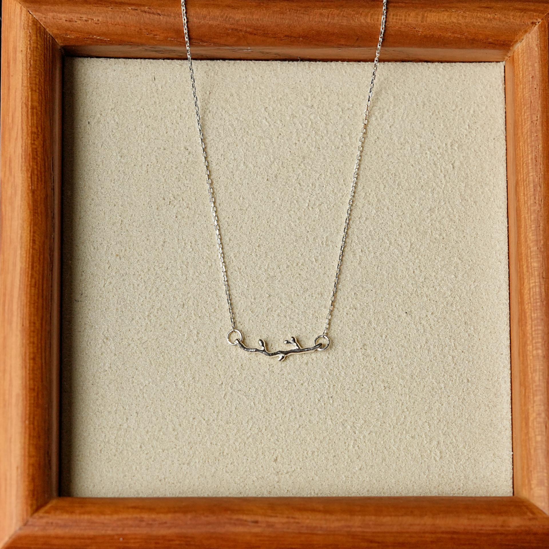 감정정원, silver necklace (S)