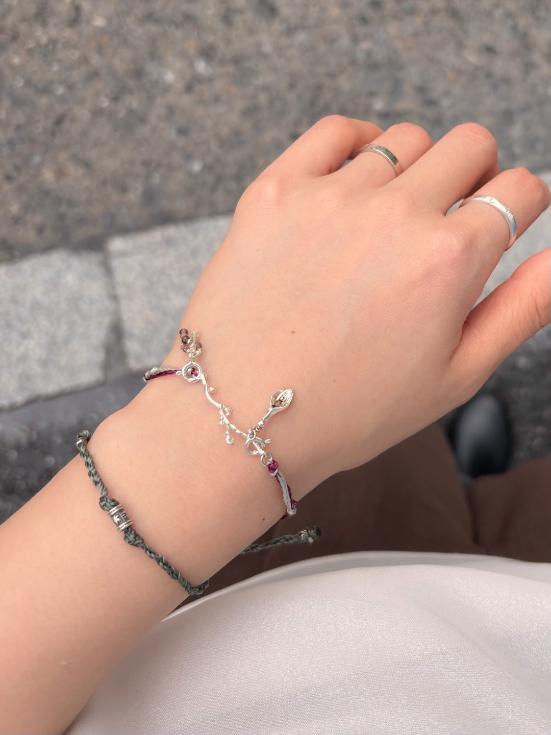 나의 정원, wax bracelet