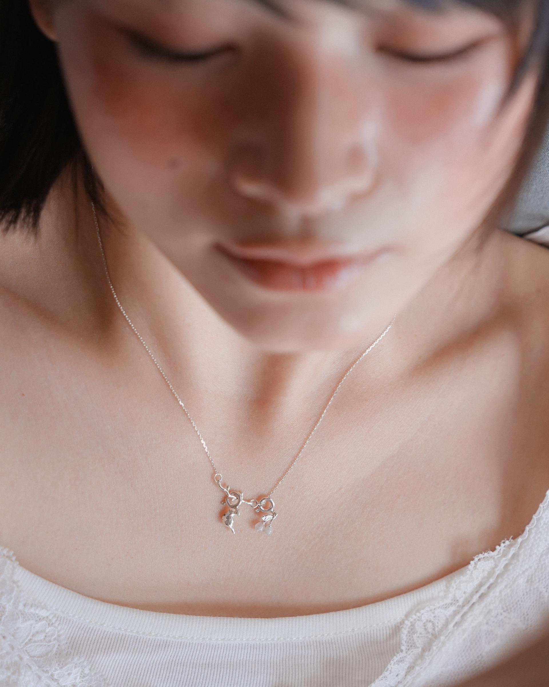 나의 정원, silver necklace (S)