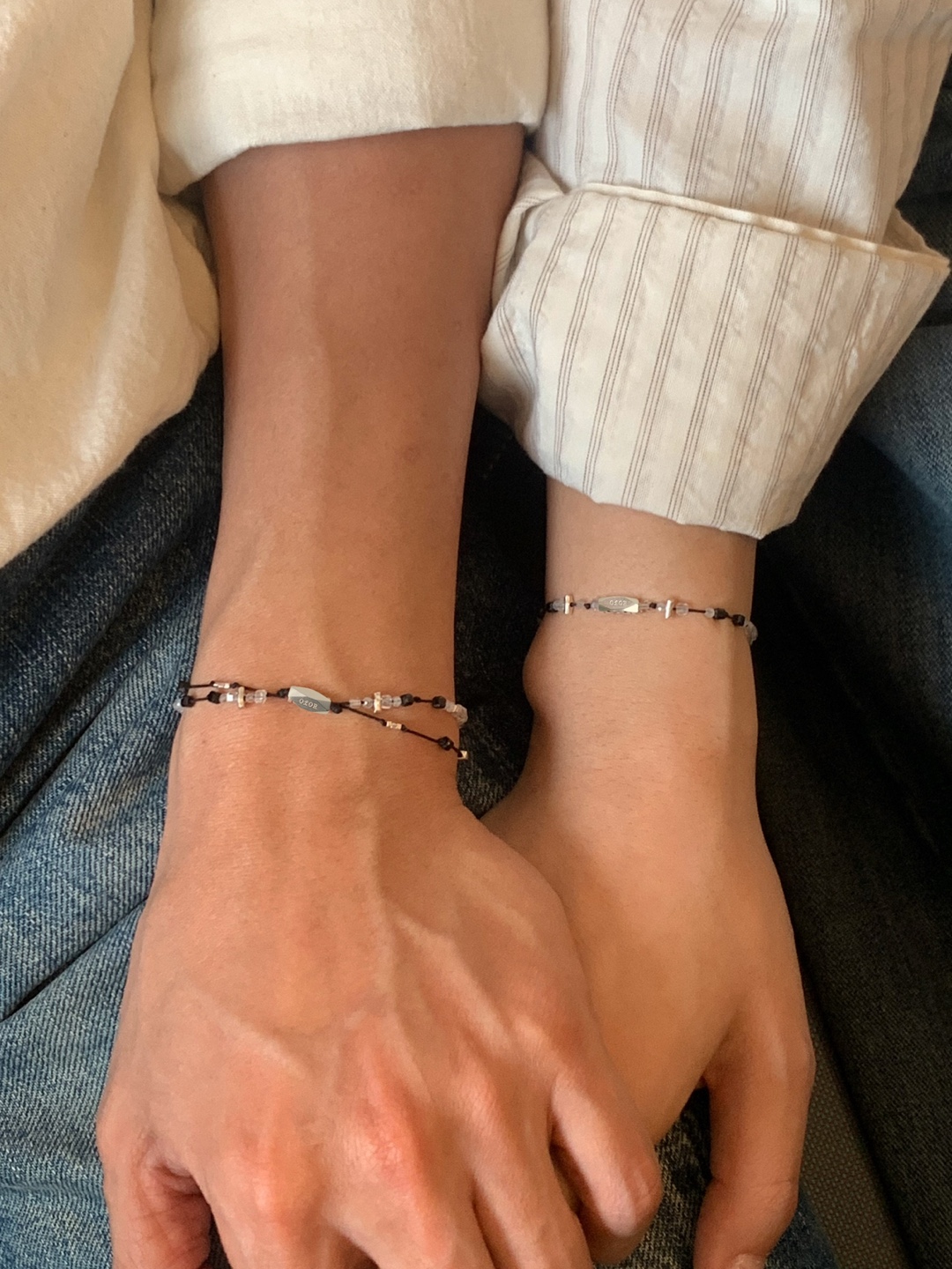 4月) 드림캐처, couple line bracelets