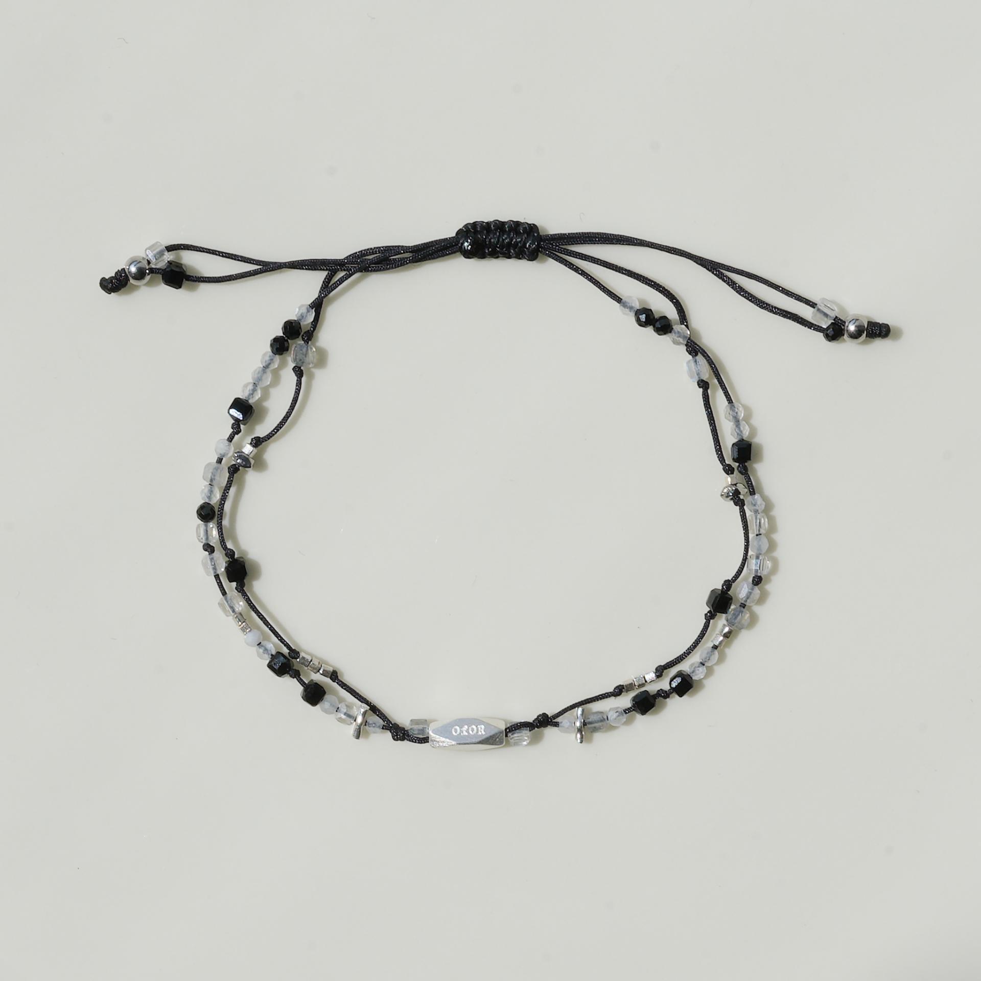 4月) 드림캐처, double line bracelet
