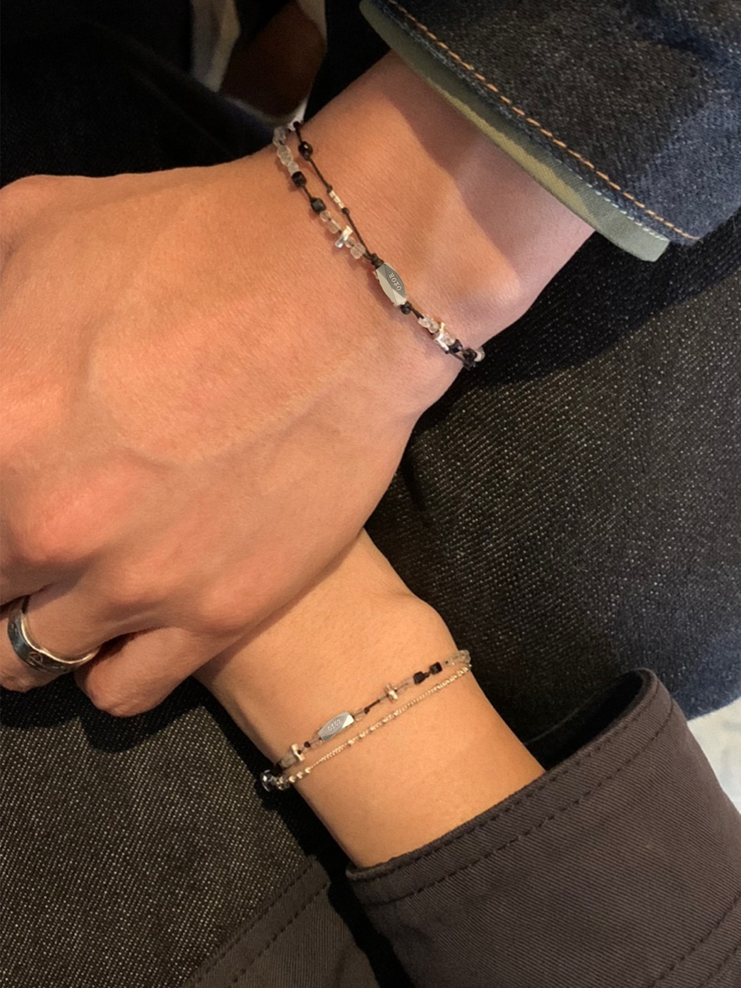 4月) 드림캐처, couple line bracelets