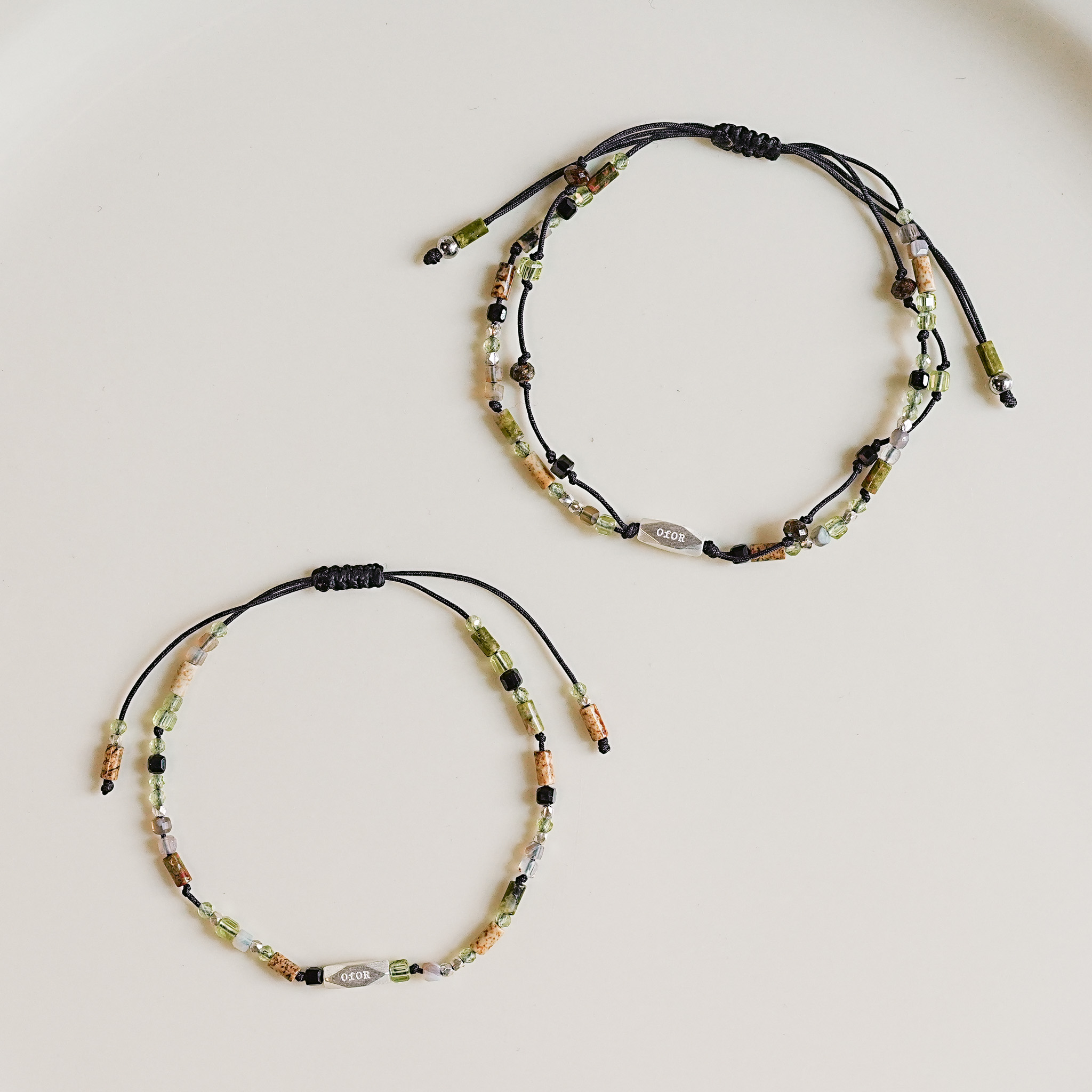 8月) 널 나무해, couple line bracelets