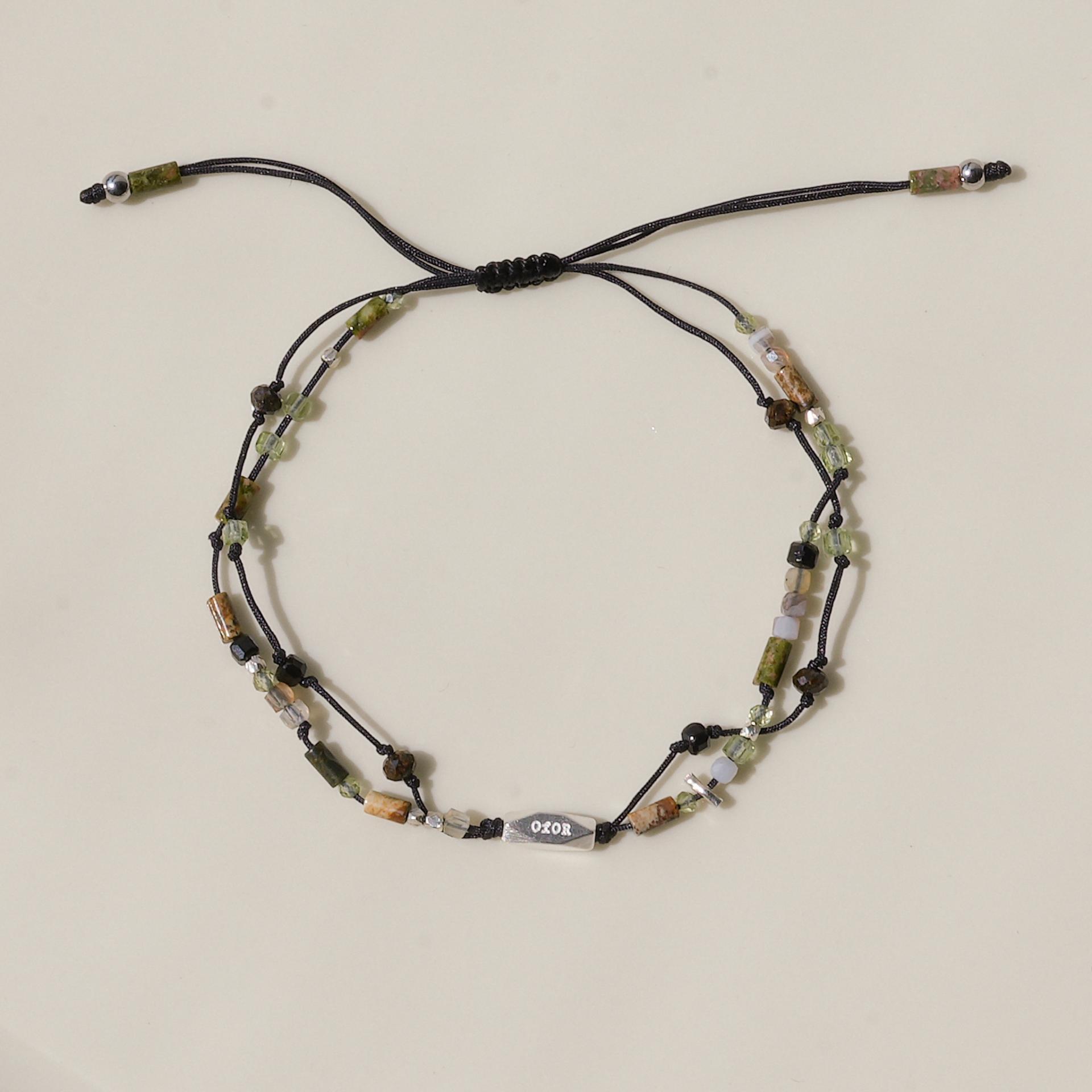 8月) 널 나무해, double line bracelet