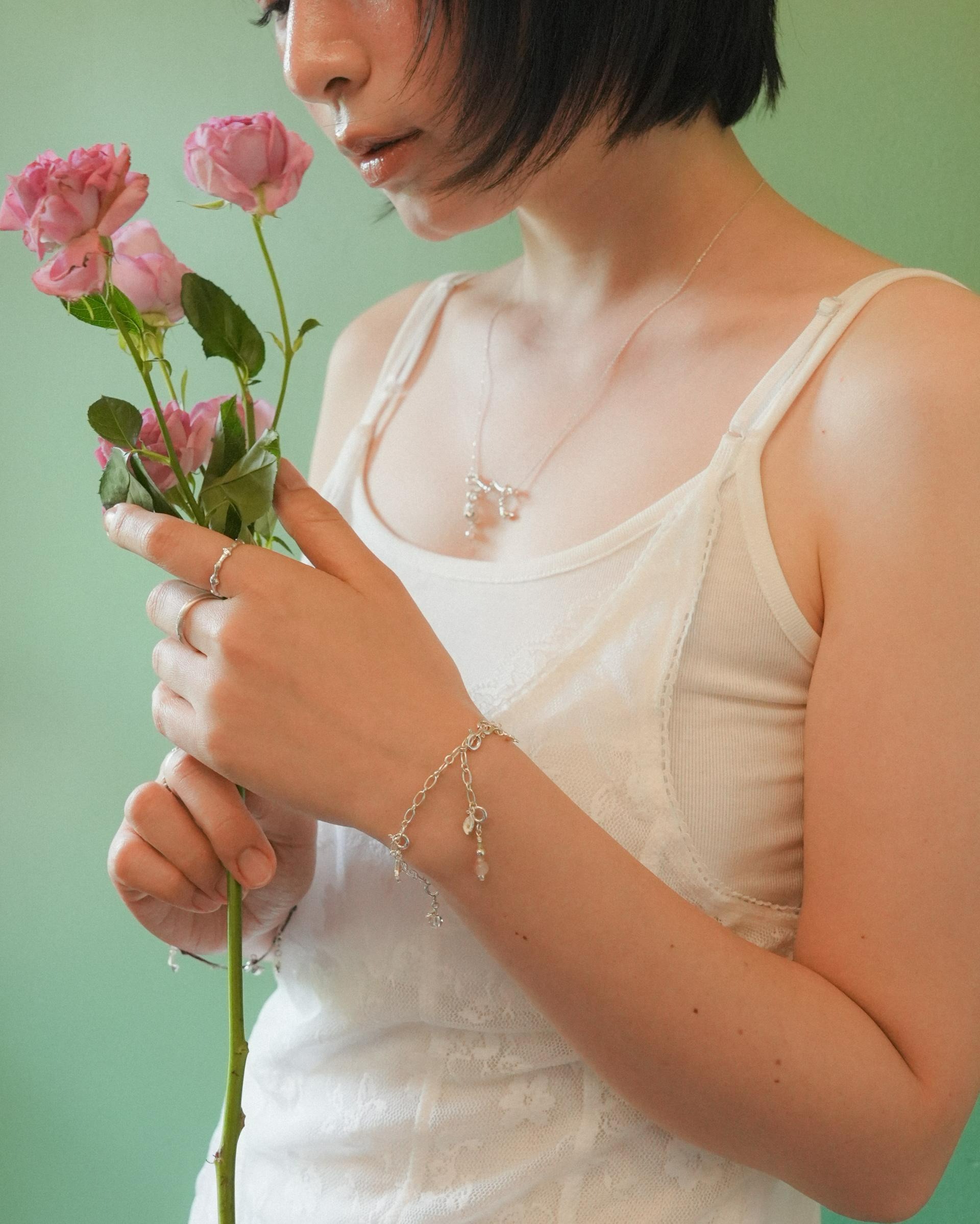 나의 정원, silver bracelet
