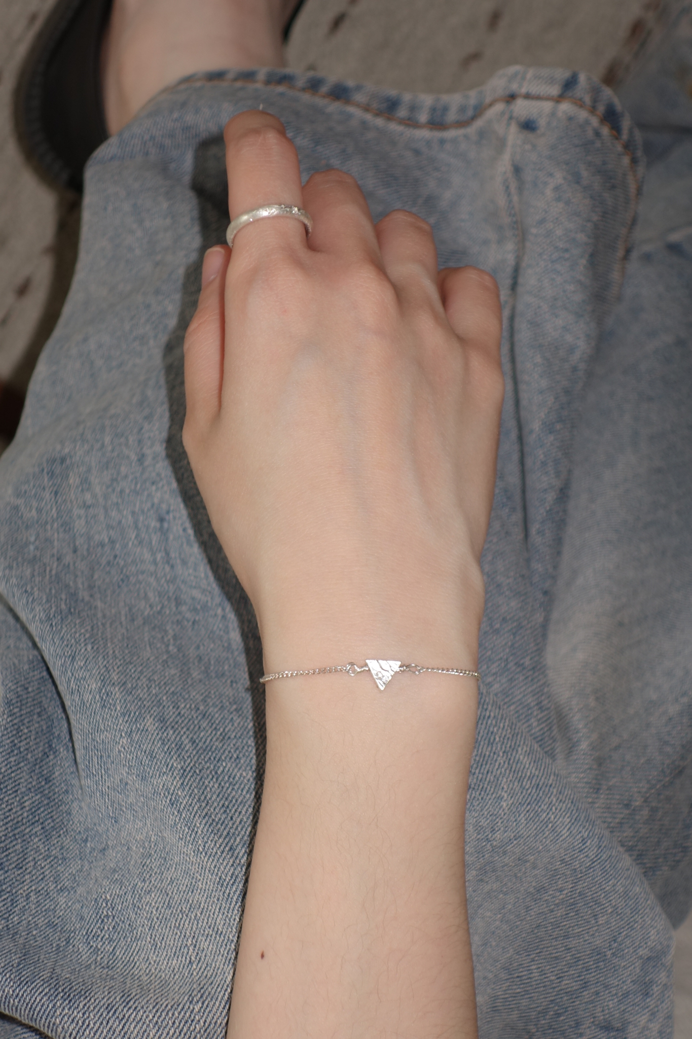 세발자전거, silver bracelet