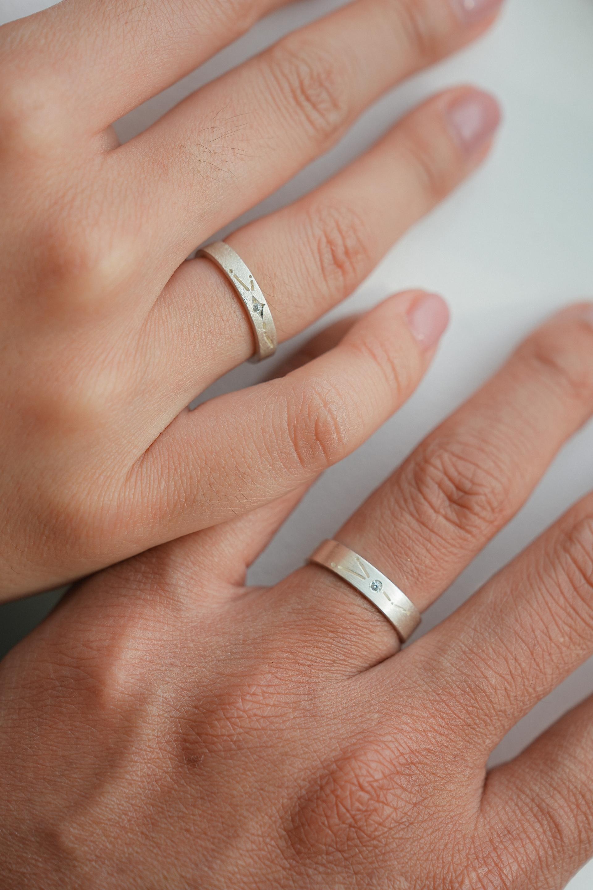 우리자리, love rings (set)