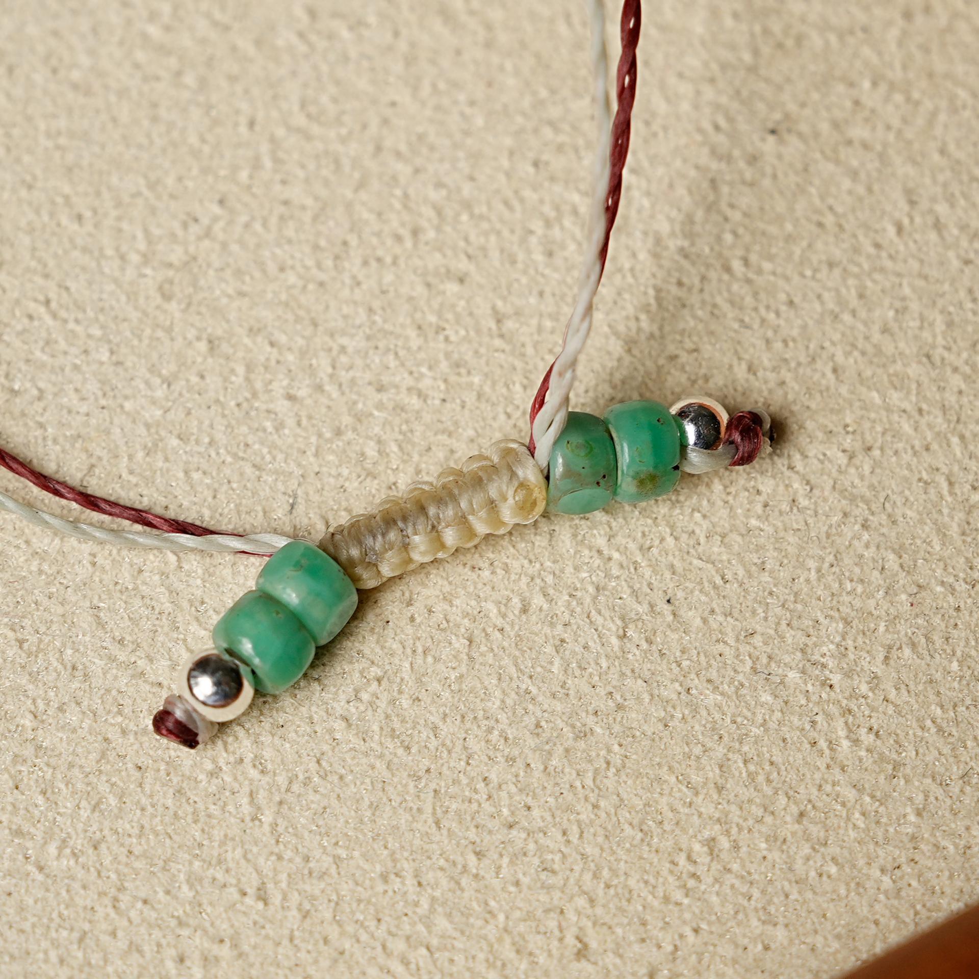 감정정원, silver necklace (circle)