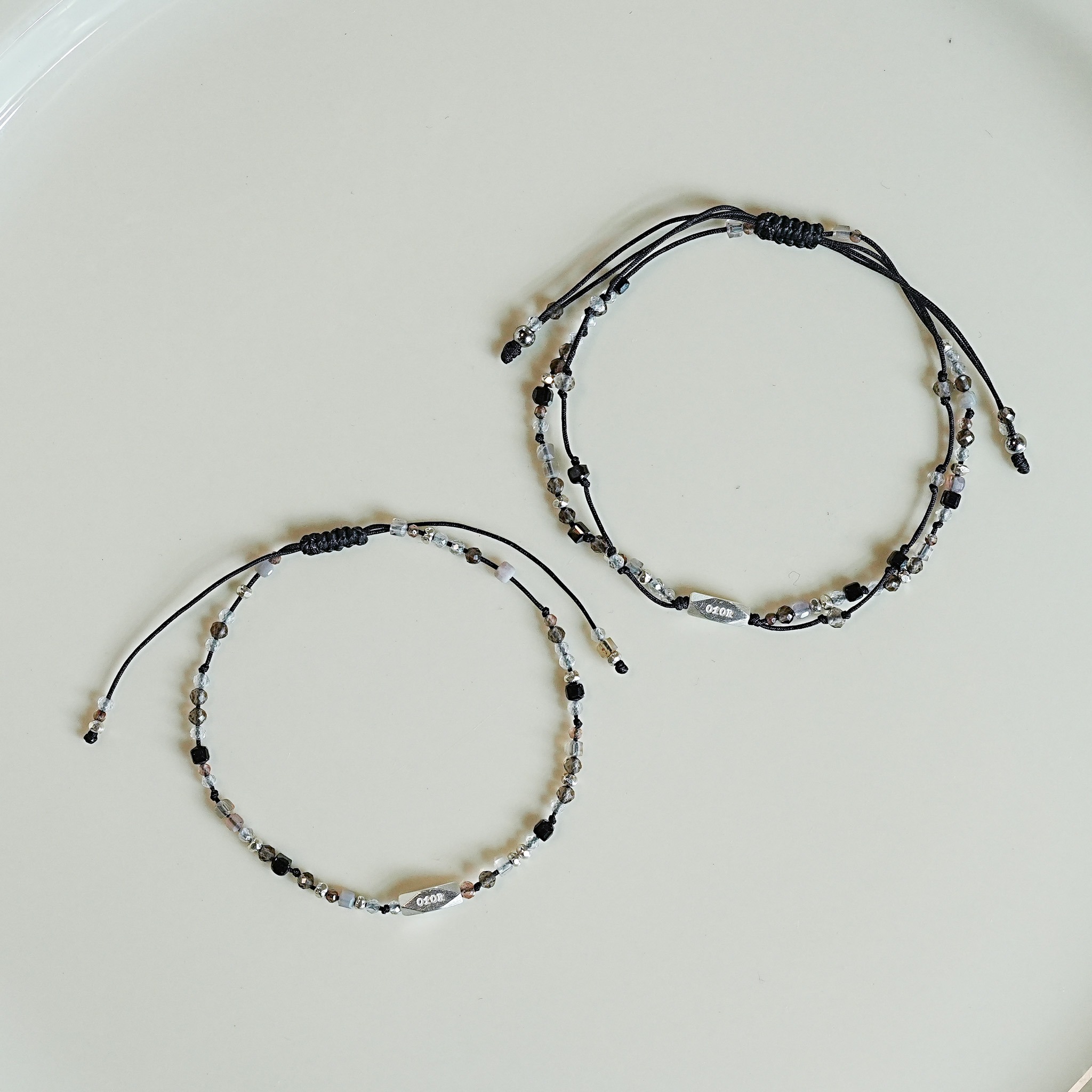 11月) 긍정의 힘, couple line bracelets