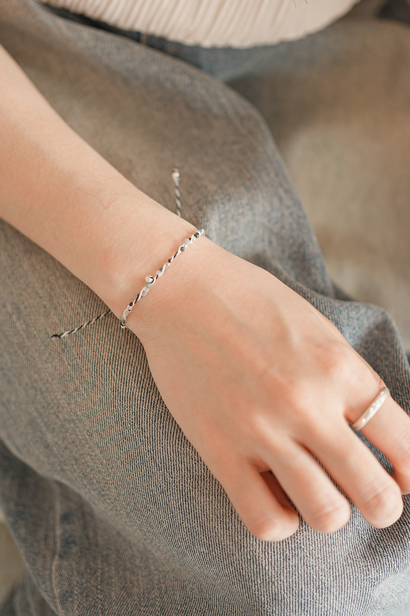 6月) 다정한 바다, line bracelet