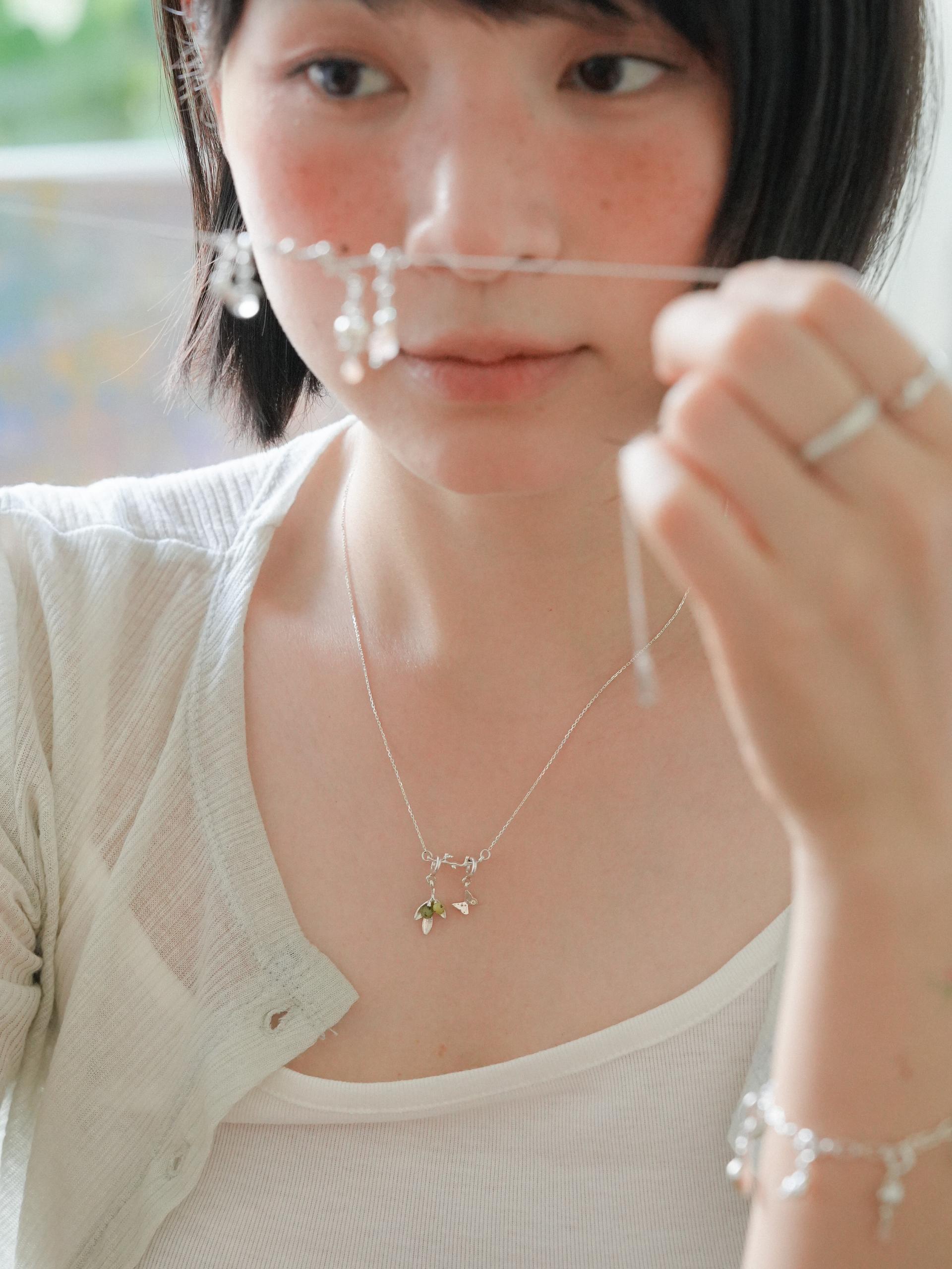 나의 정원, silver necklace (S)