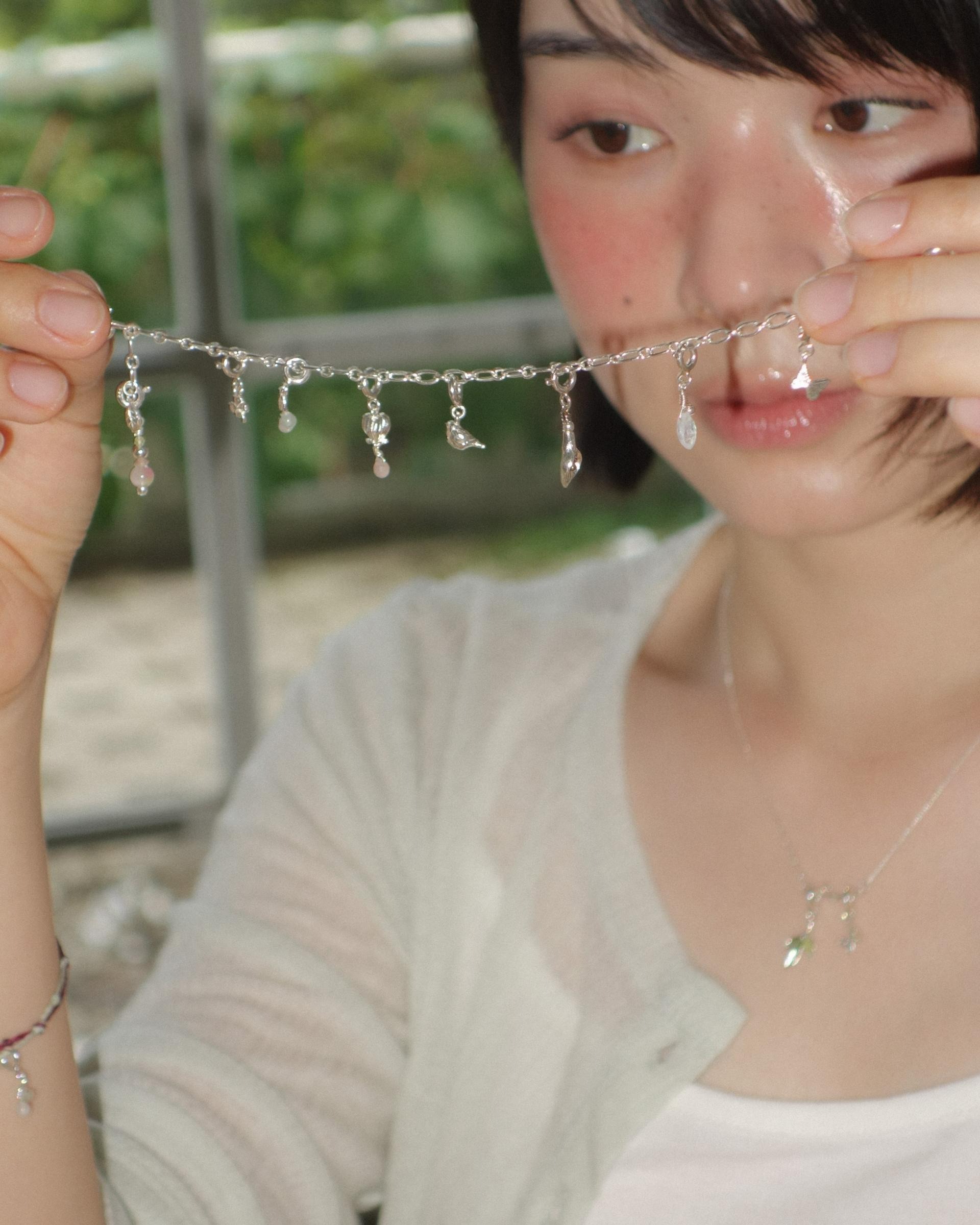 나의 정원, silver bracelet