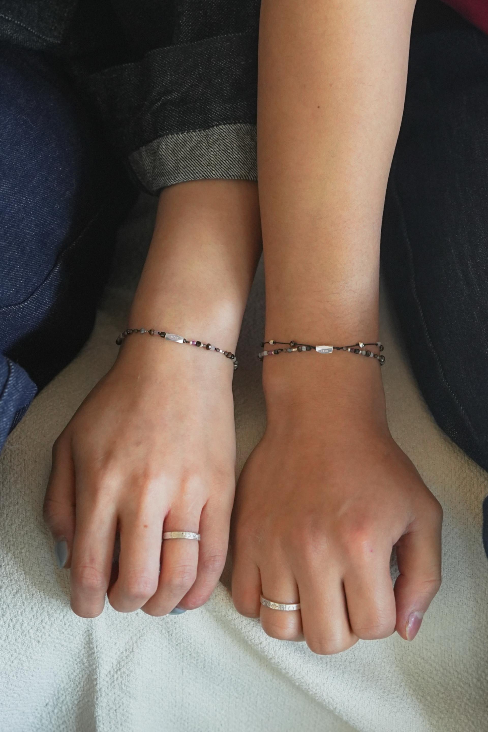 7月) 사랑을 말해요, couple line bracelets