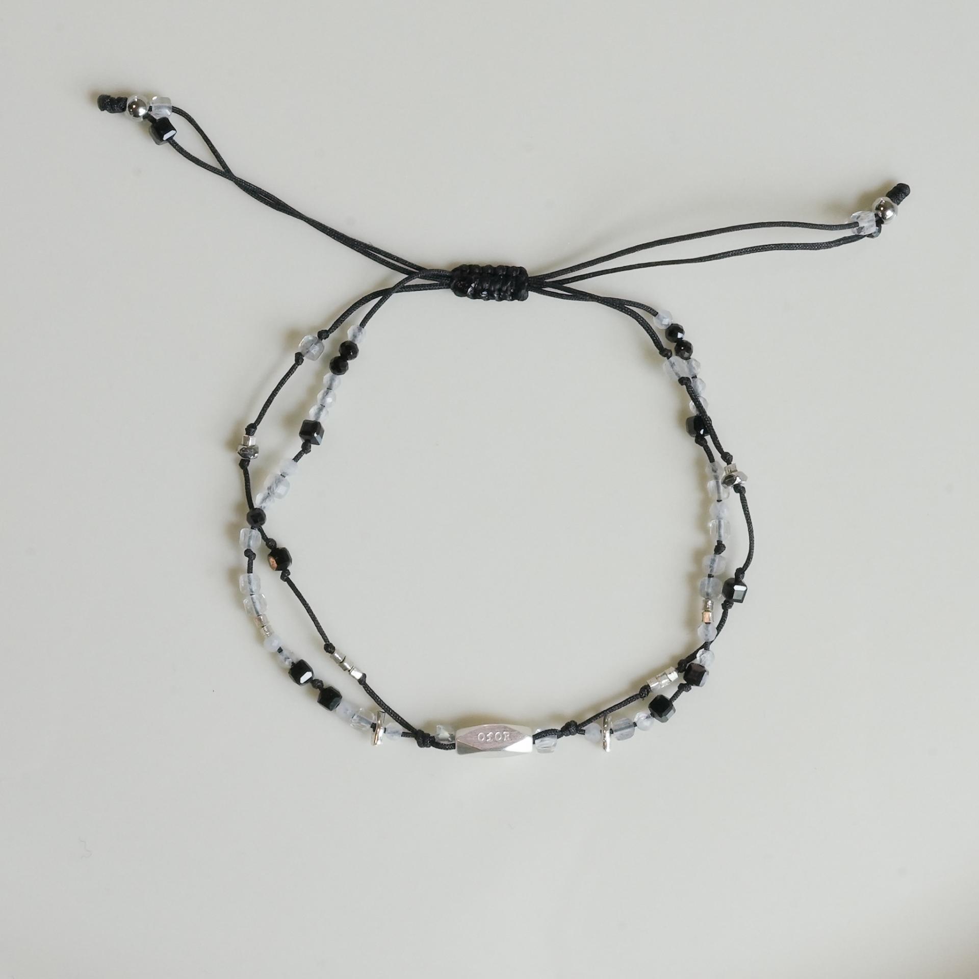 4月) 드림캐처, double line bracelet