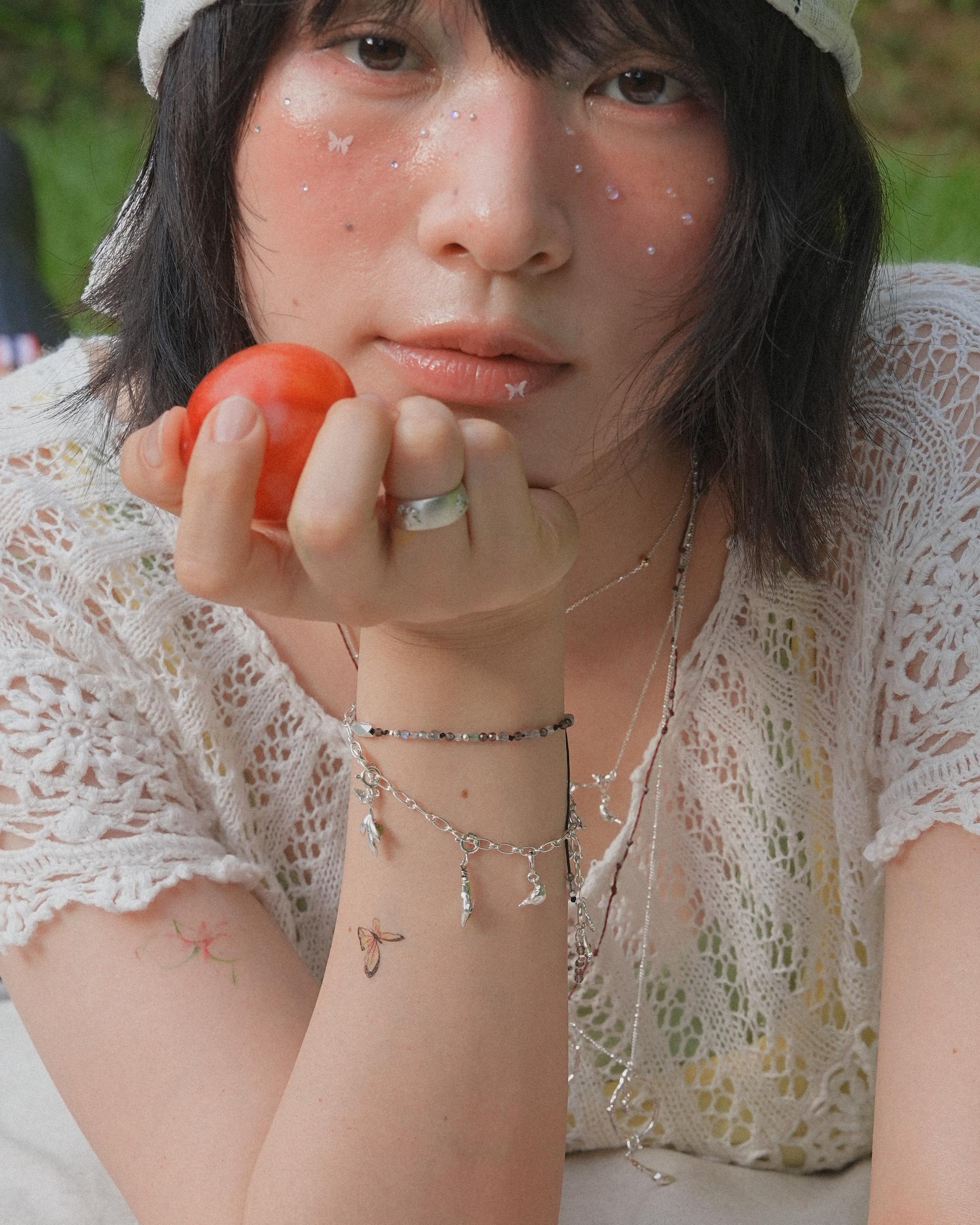 나의 정원, silver bracelet
