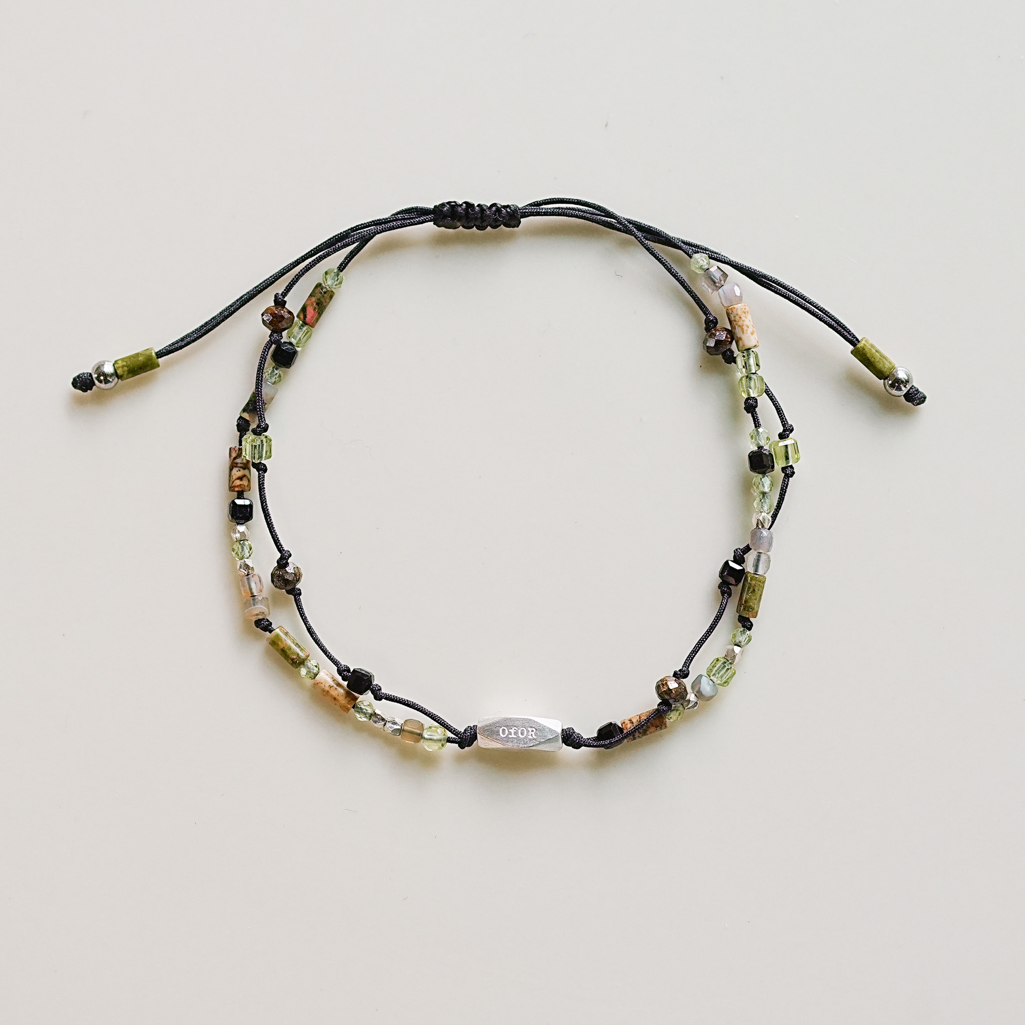 8月) 널 나무해, double line bracelet