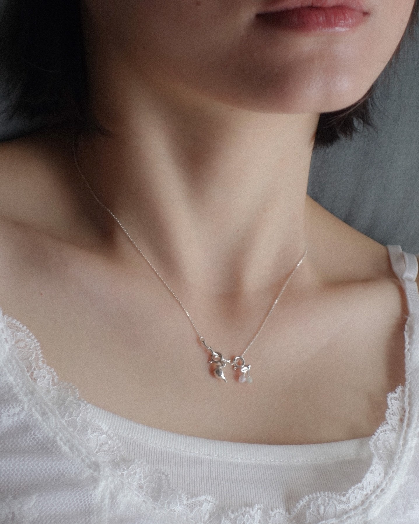 나의 정원, silver necklace (S)
