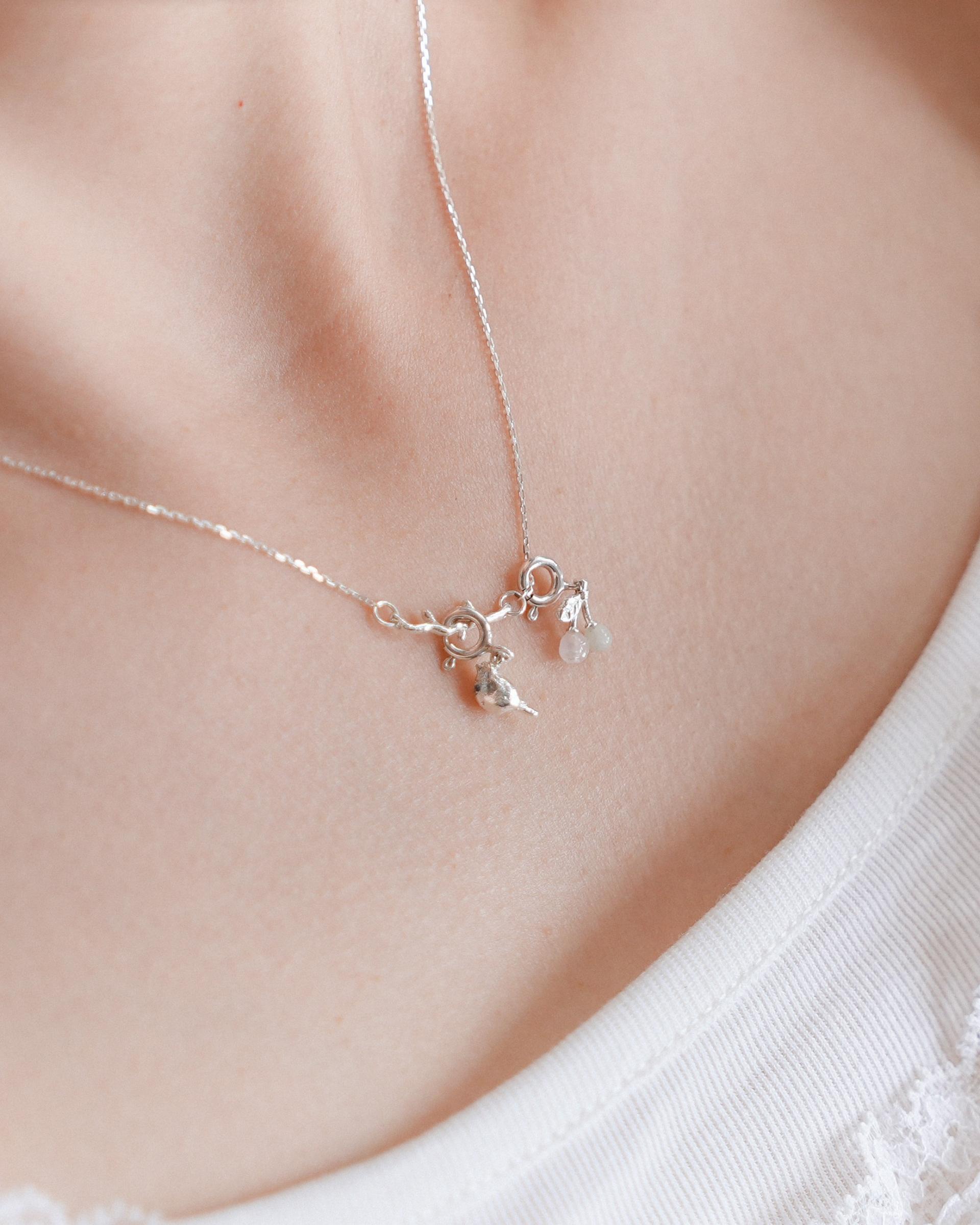 나의 정원, silver necklace (S)
