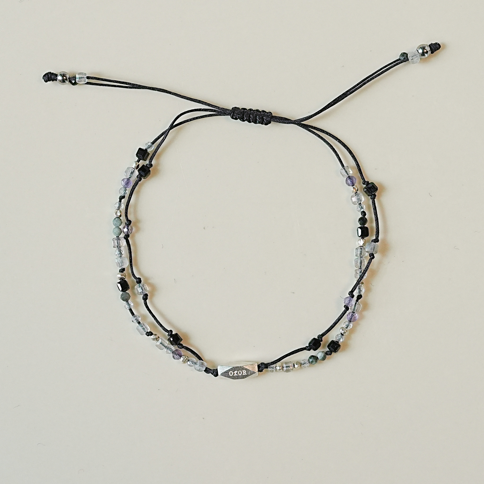 2月) 내 안의 평화, double line bracelet
