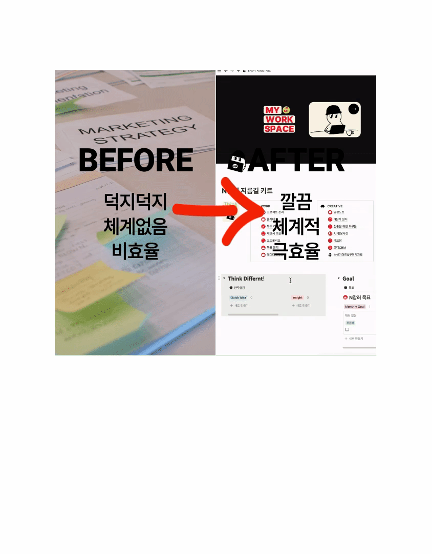 프리미엄 갓생 지름길 노션 템플릿 G키트 (Z키트+N키트)