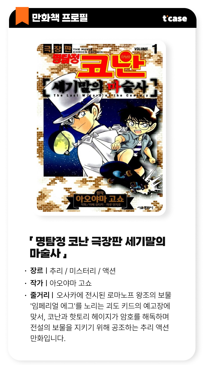 명탐정 코난 극장판 세기말의 마술사