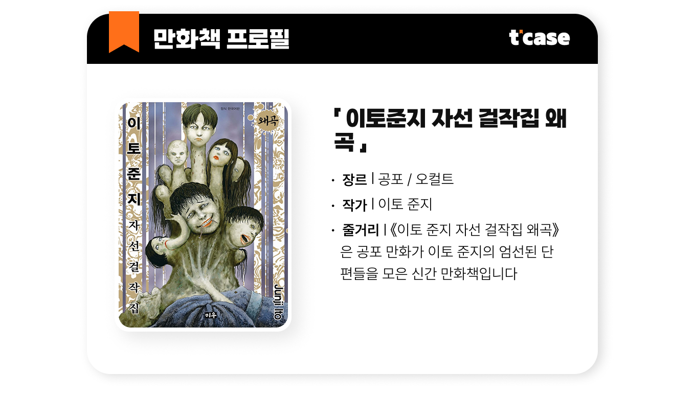 이토준지 자선 걸작집 왜곡