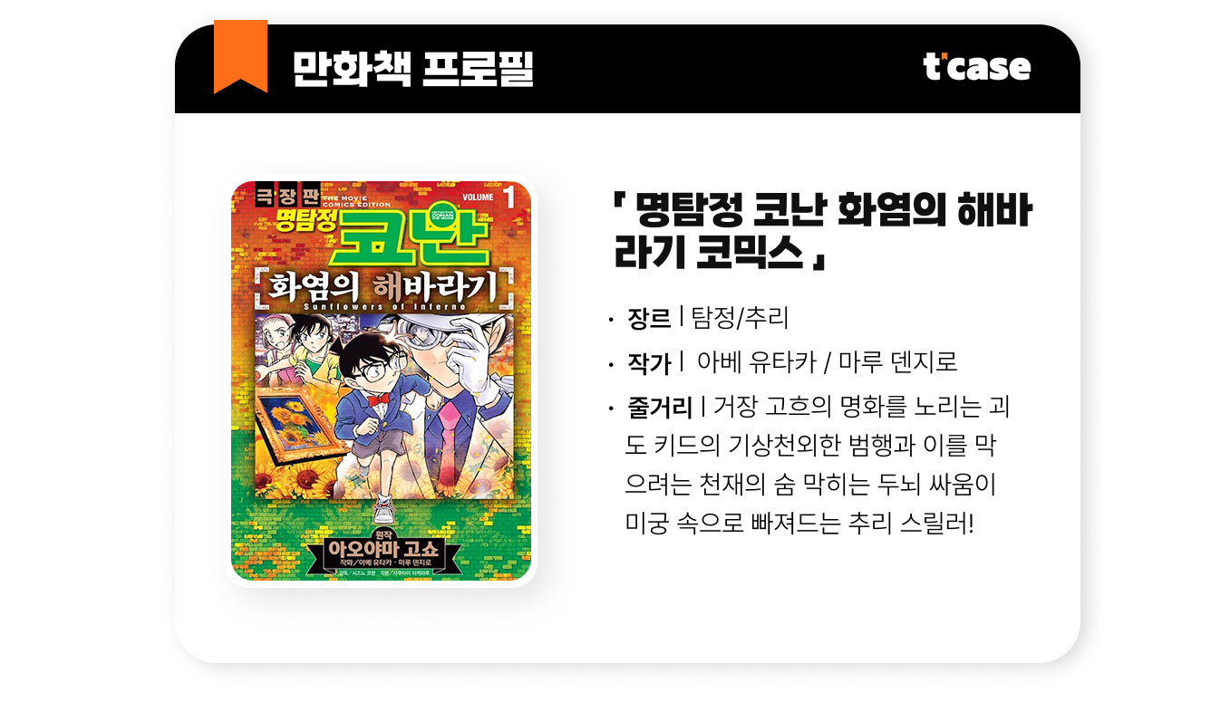 명탐정 코난 극장판 화염의 해바라기
