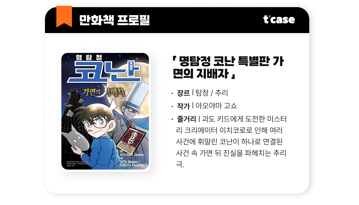 명탐정 코난 특별판 가면의 지배자