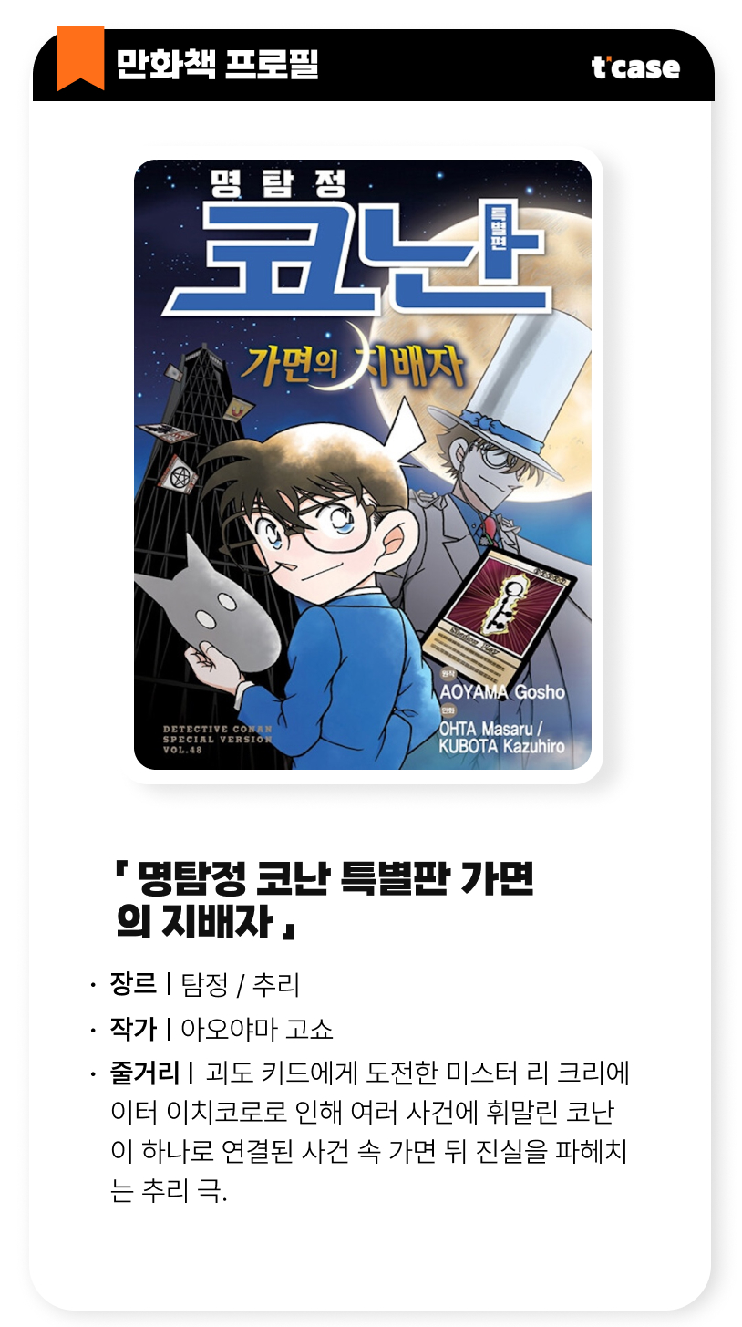 명탐정 코난 특별판 가면의 지배자