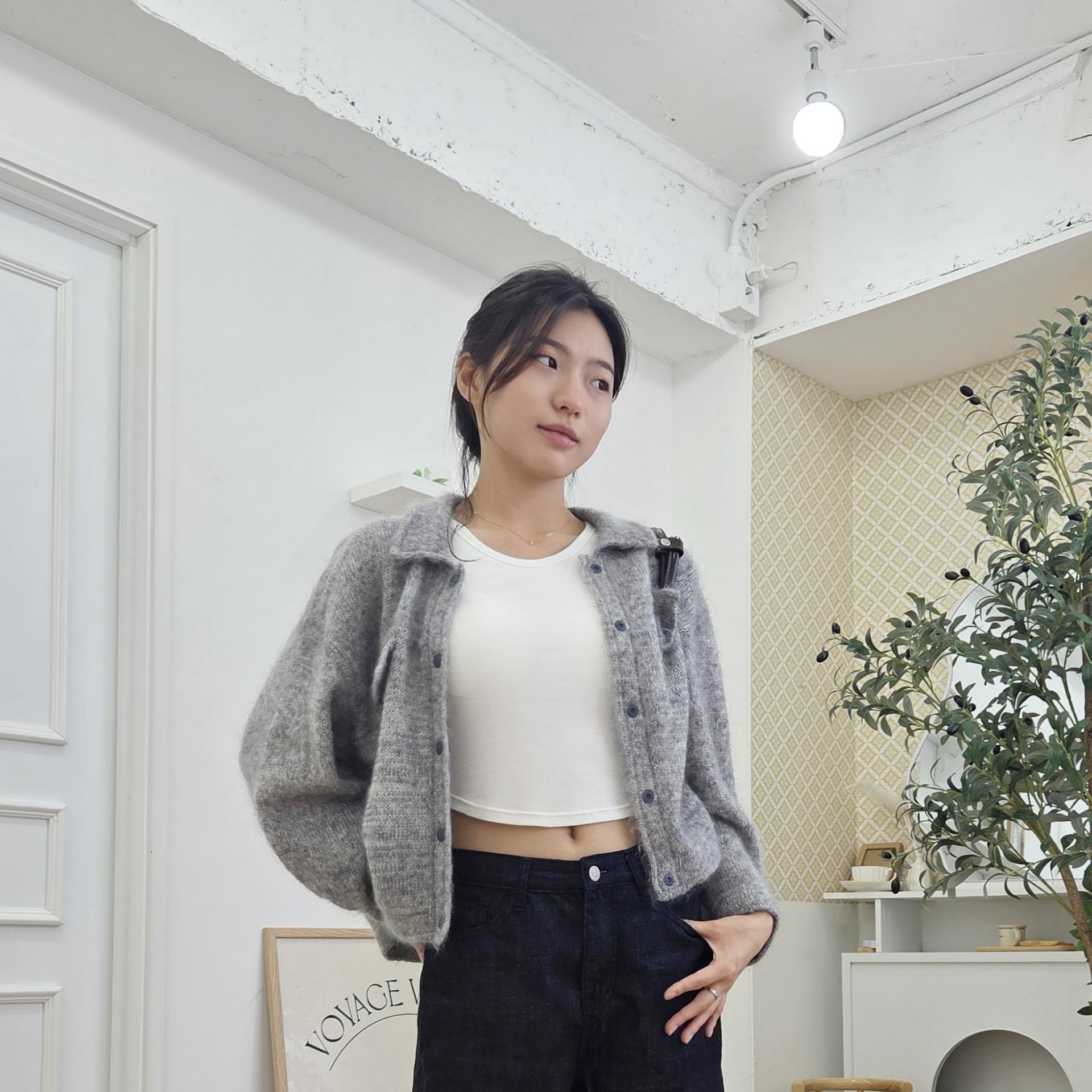 [한미란] 란탑스티치 자켓