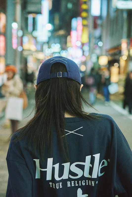 Tシャツ・カットソー True Religion Hustle T-shirt Navy HUSTLE T-SHIRTS (NAVY) - TRUE RELIGION