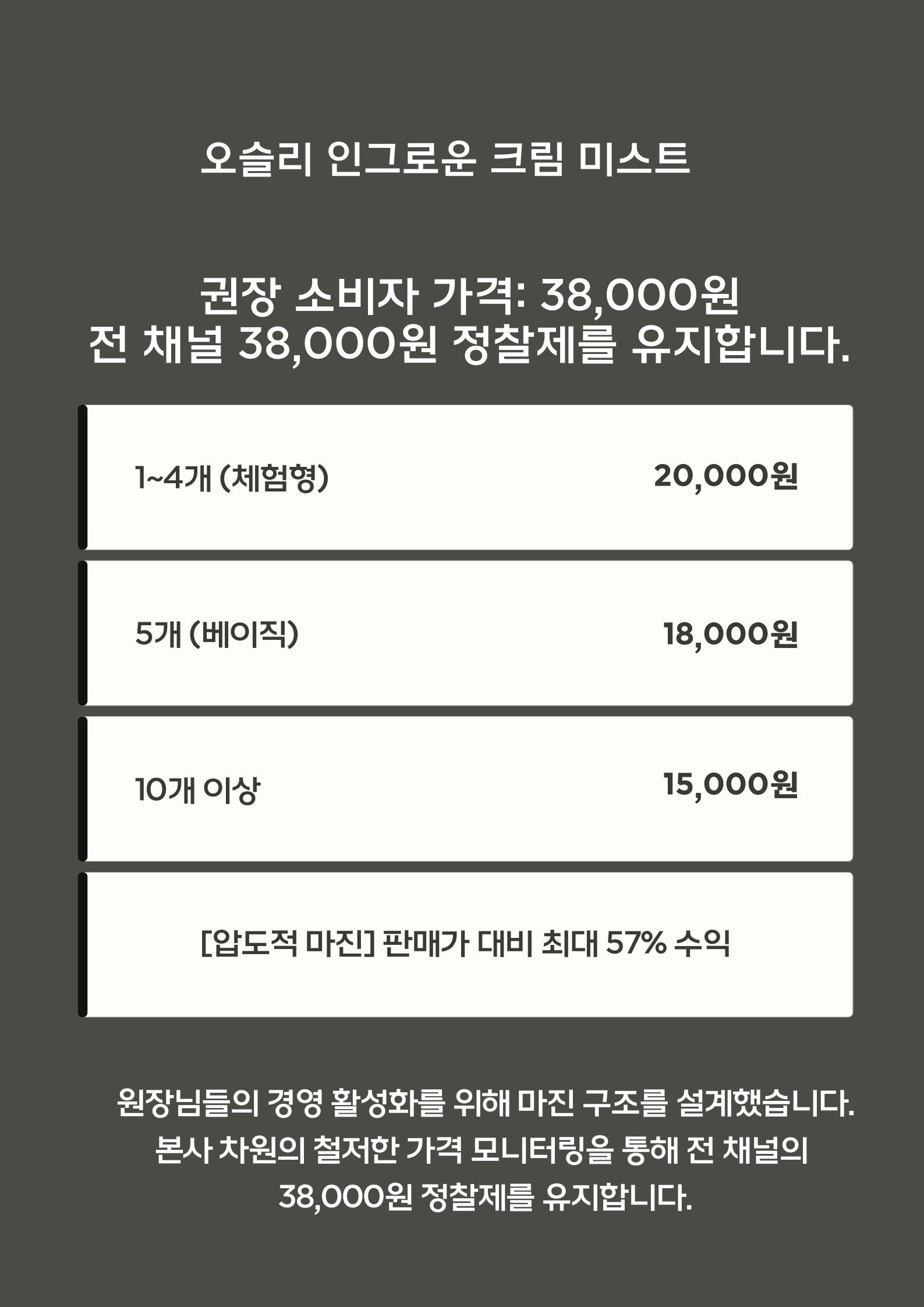 오슬리 인그로운 크림 미스트