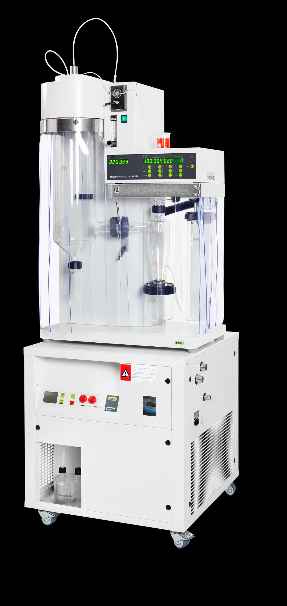 분무 건조 유기 용매