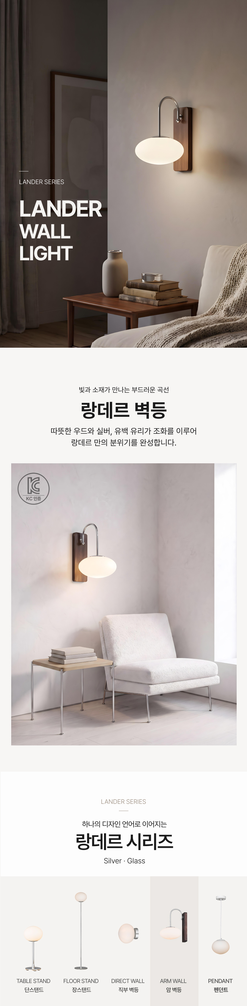 랑데르 벽등