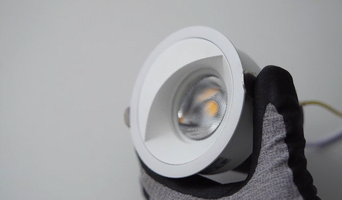 LED COB 알도 75mm (3인치) 다운라이트 10W