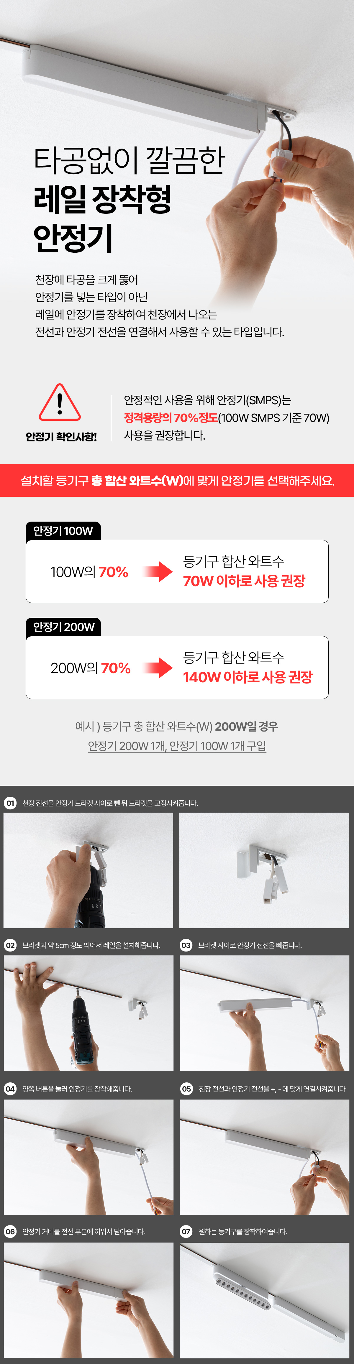 ET 무타공 마그네틱 초슬림 4.5mm