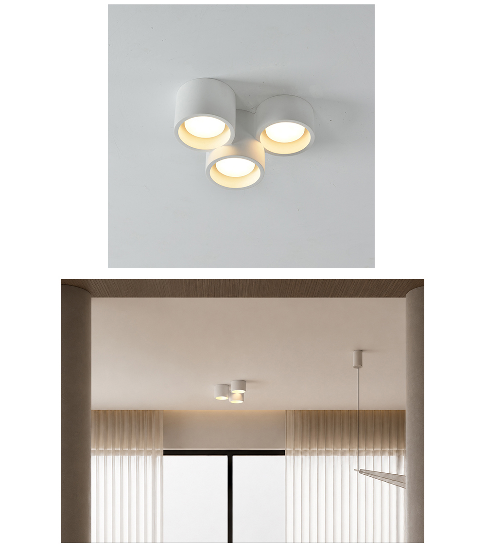 LED 쓰리링 직부 15W 주백색/4000K
