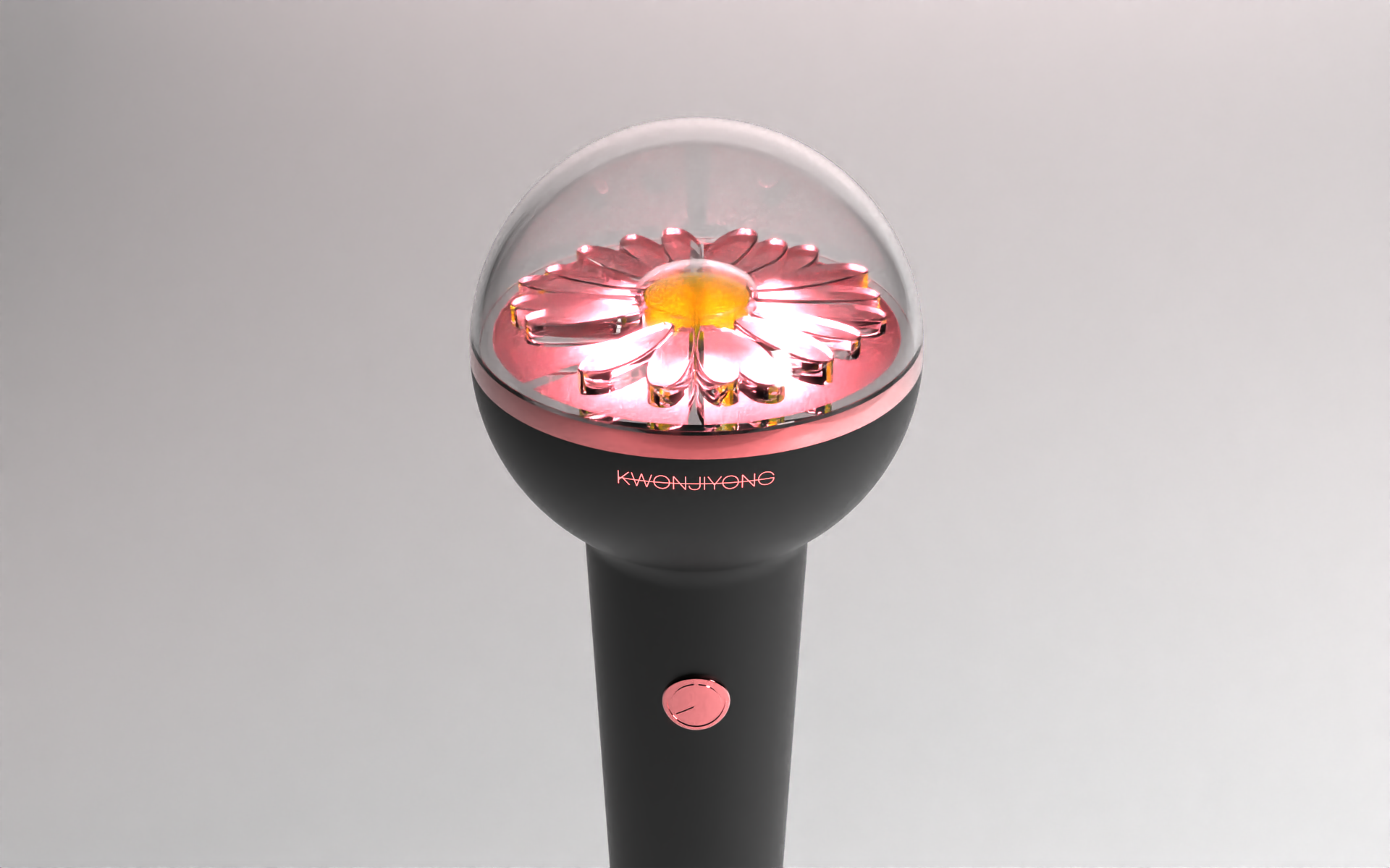 GD(지드래곤) 응원봉 디자인_FANMADE LIGHTSTICK : 하이텍전자