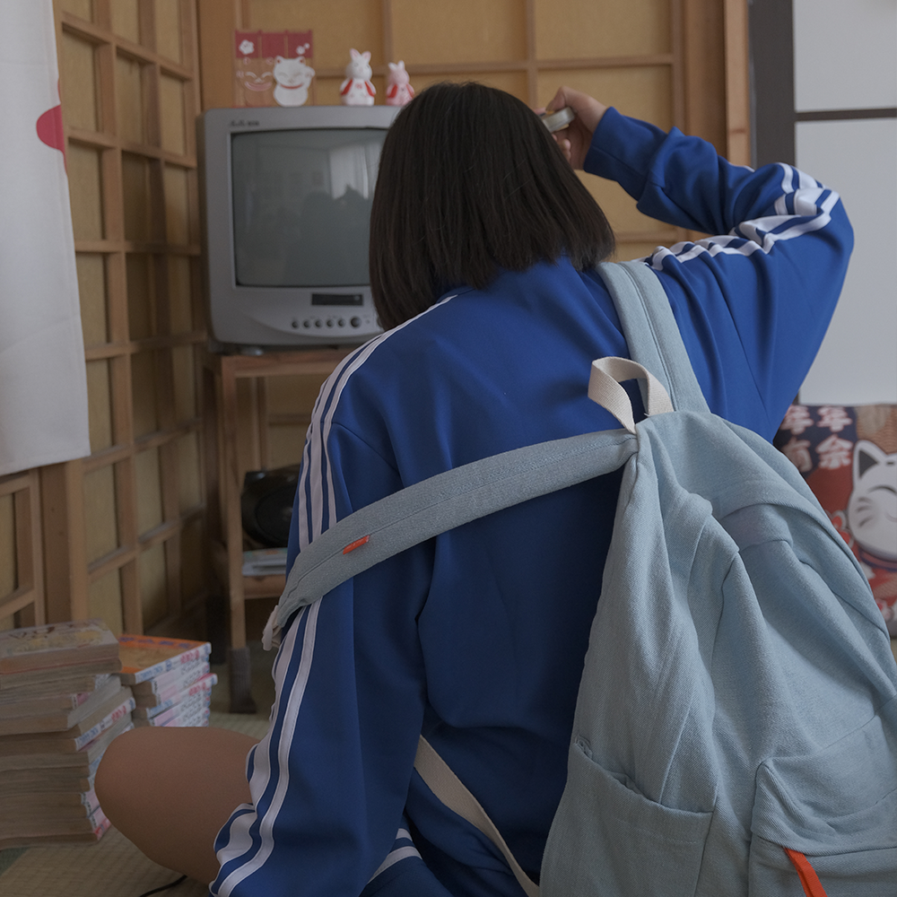 [직진배송l자체제작] porto denim bag 수제 포르토 데님 백팩 상세 이미지 9