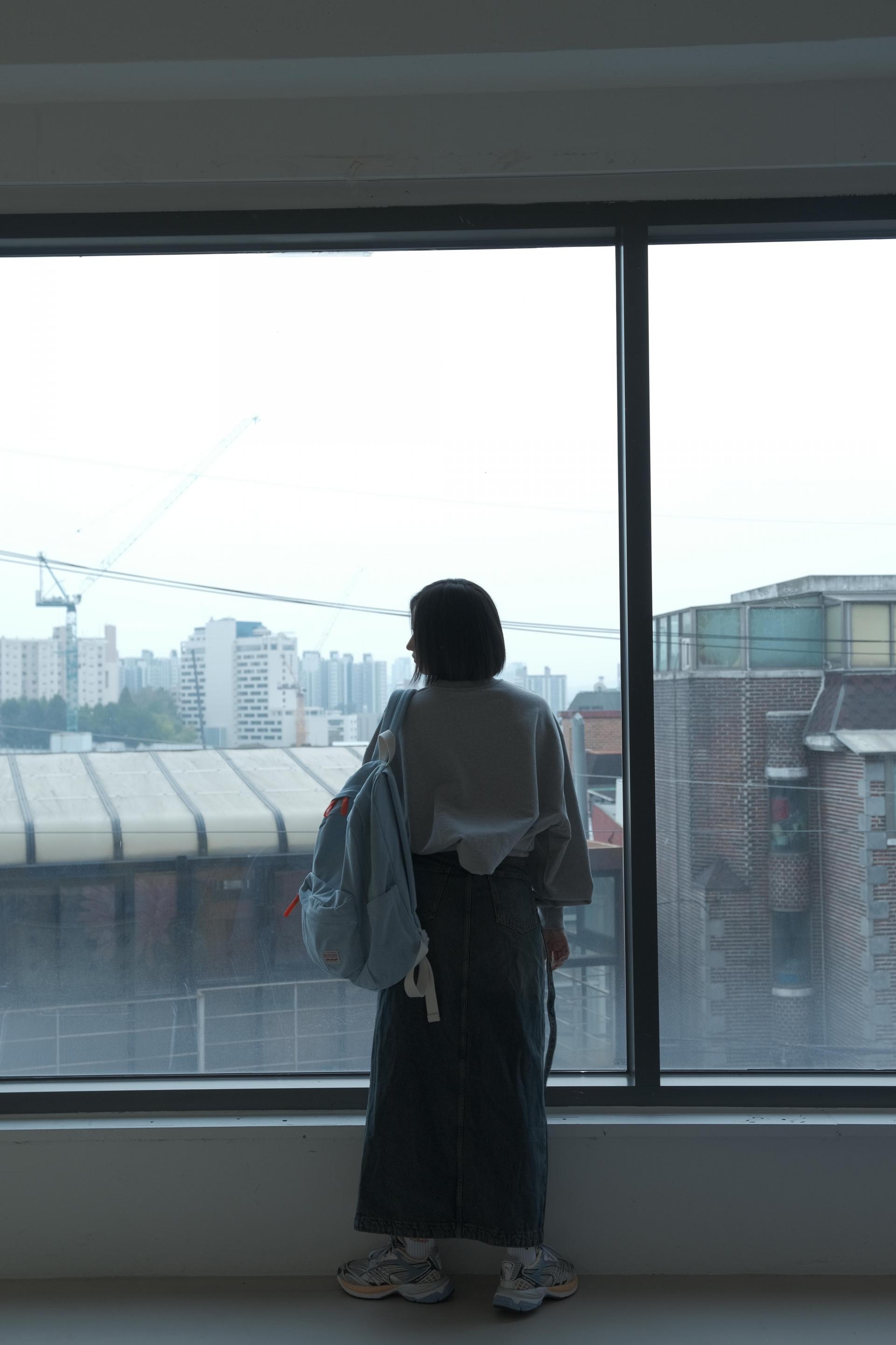 [직진배송l자체제작] porto denim bag 수제 포르토 데님 백팩 상세 이미지 33