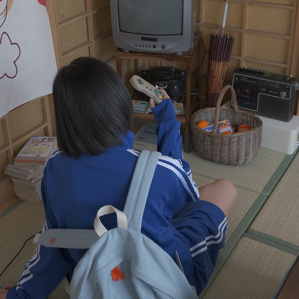 [직진배송l자체제작] porto denim bag 수제 포르토 데님 백팩 상세 이미지 8