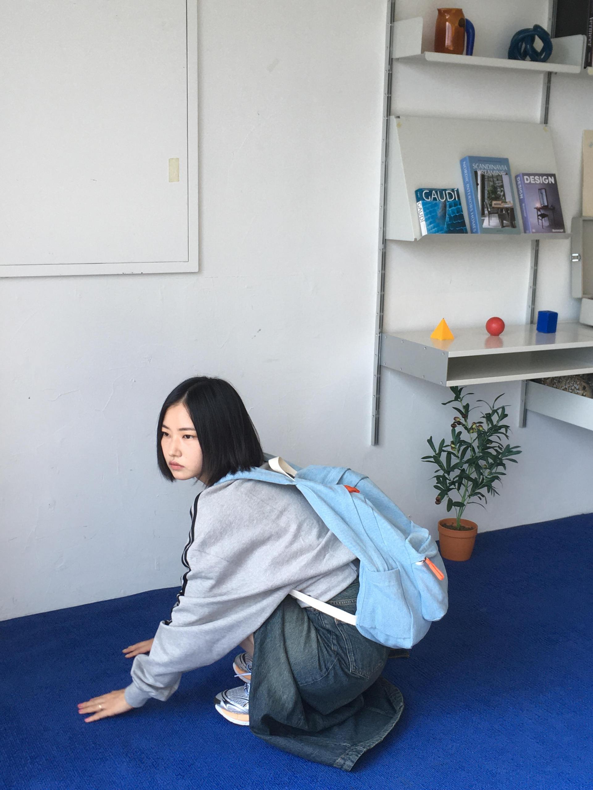 [직진배송l자체제작] porto denim bag 수제 포르토 데님 백팩 상세 이미지 24